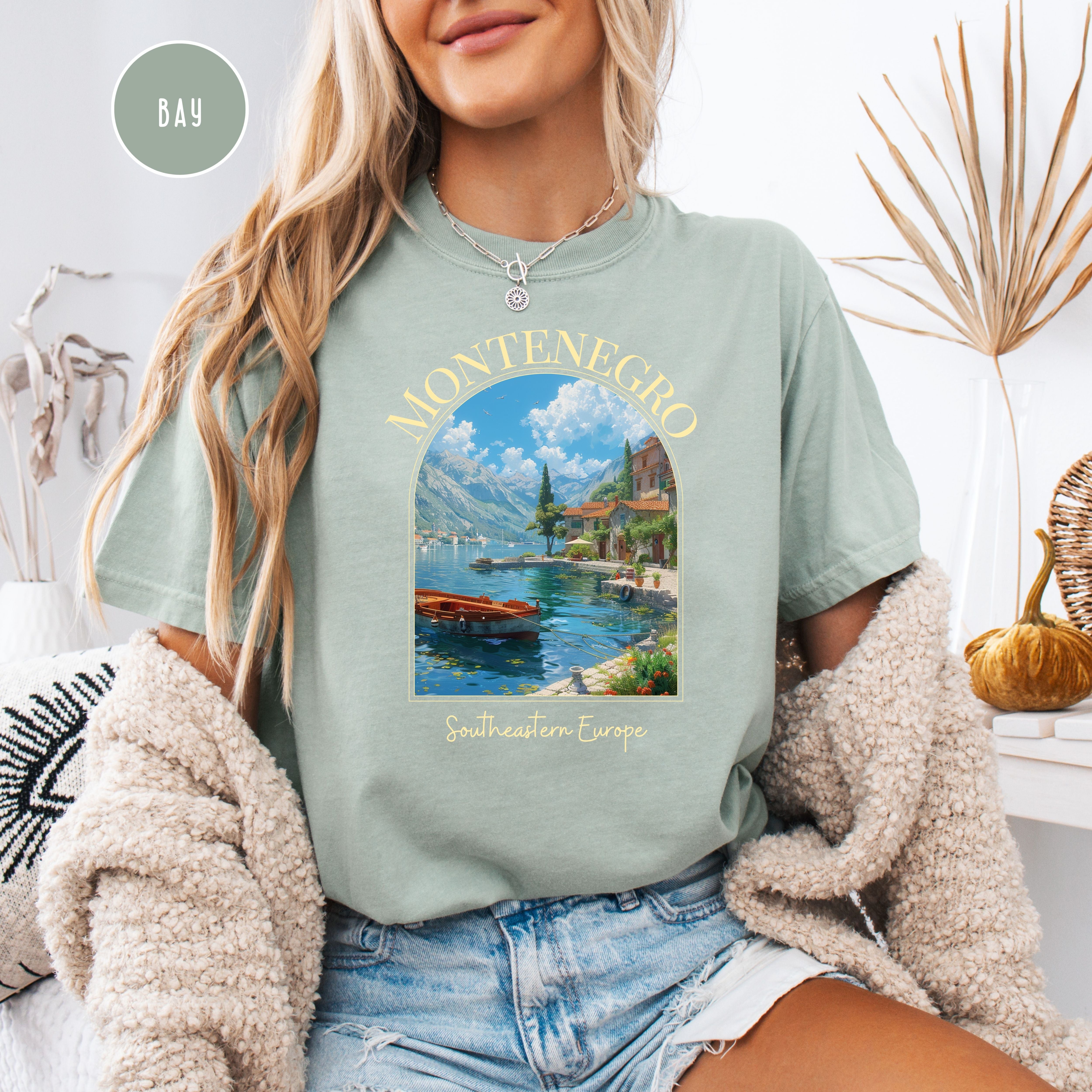 Montenegro Southeastern Europe Comfort Colors® Tee