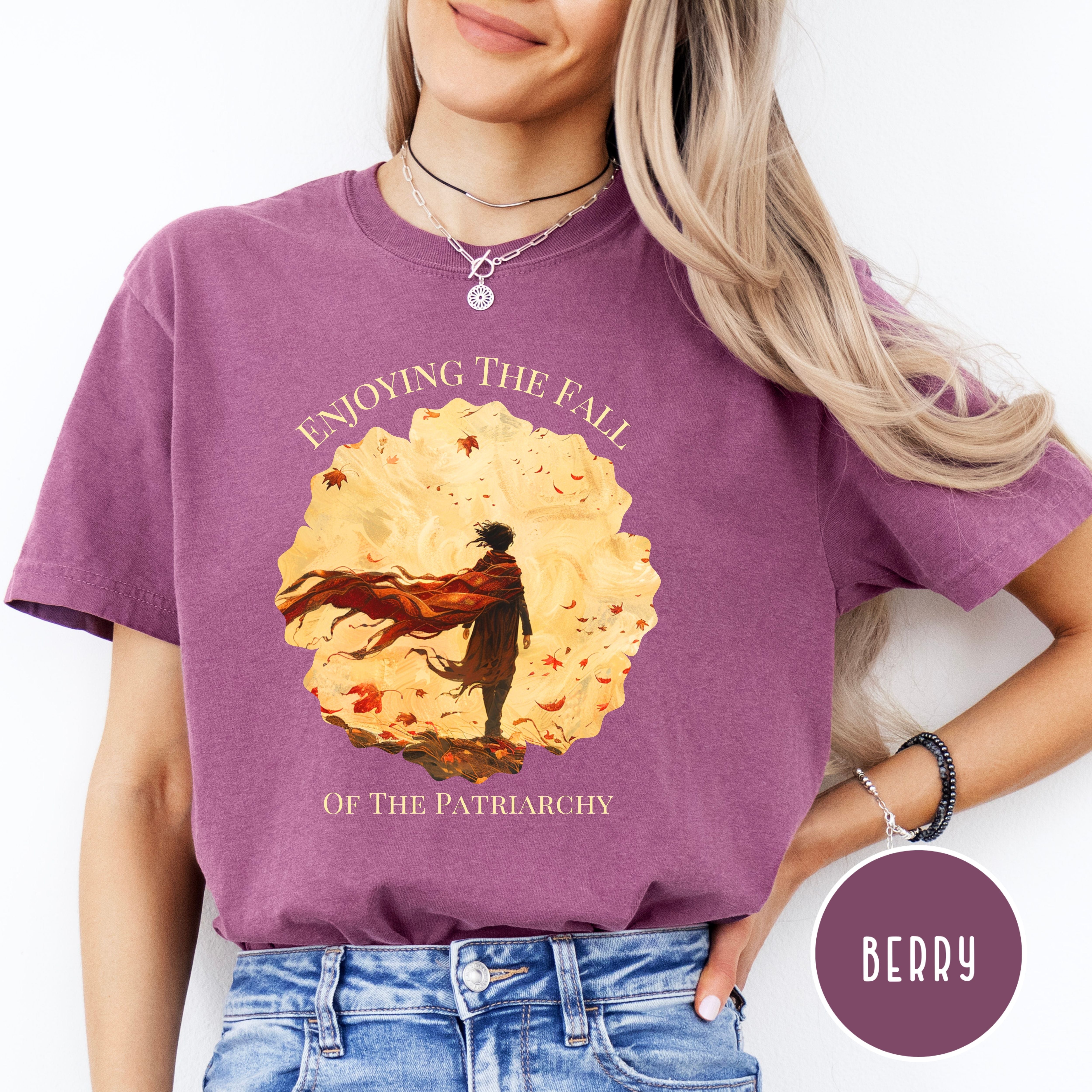 Enjoying The Fall of The Patriarchy Comfort Colors® Tee