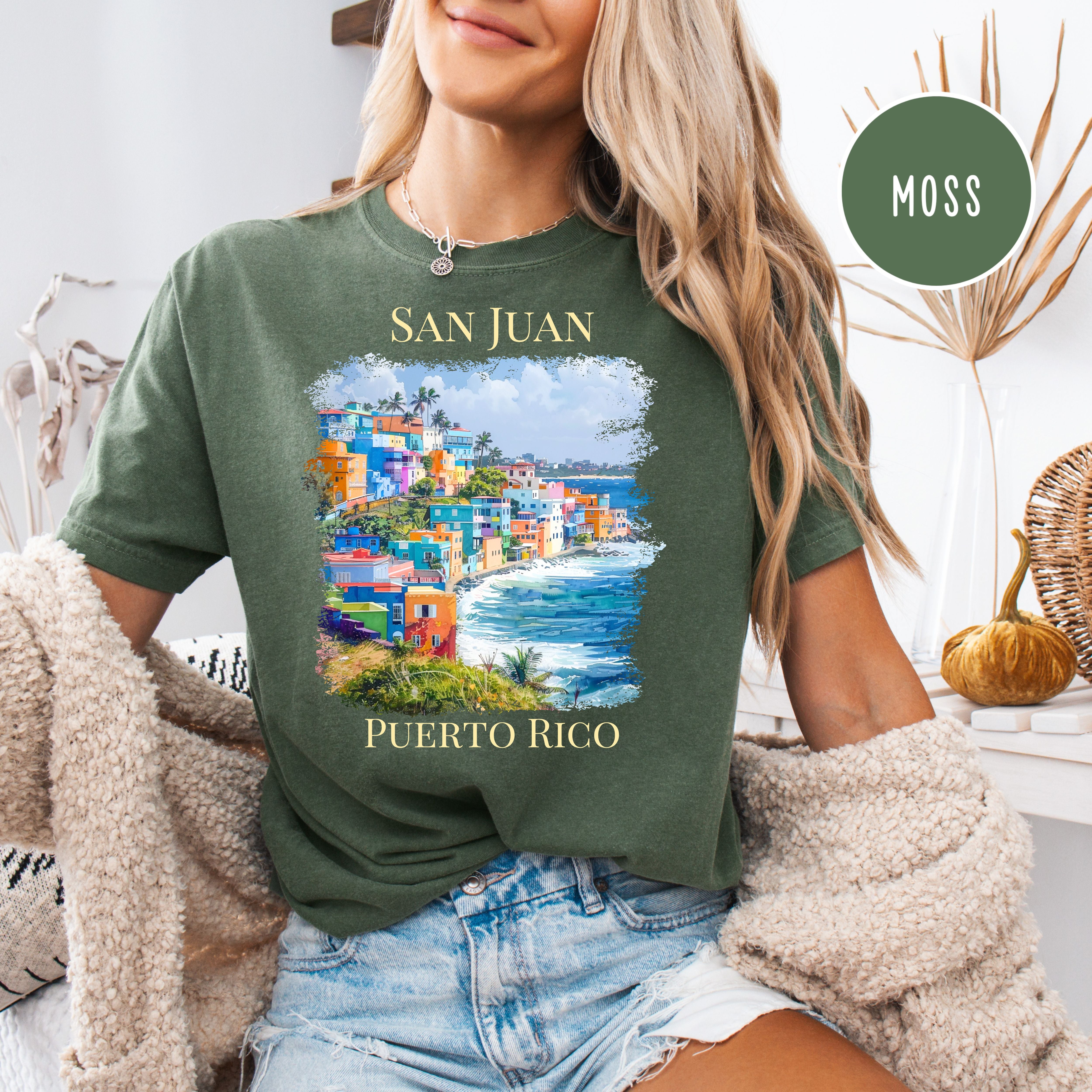San Juan Puerto Rico Comfort Colors Tee