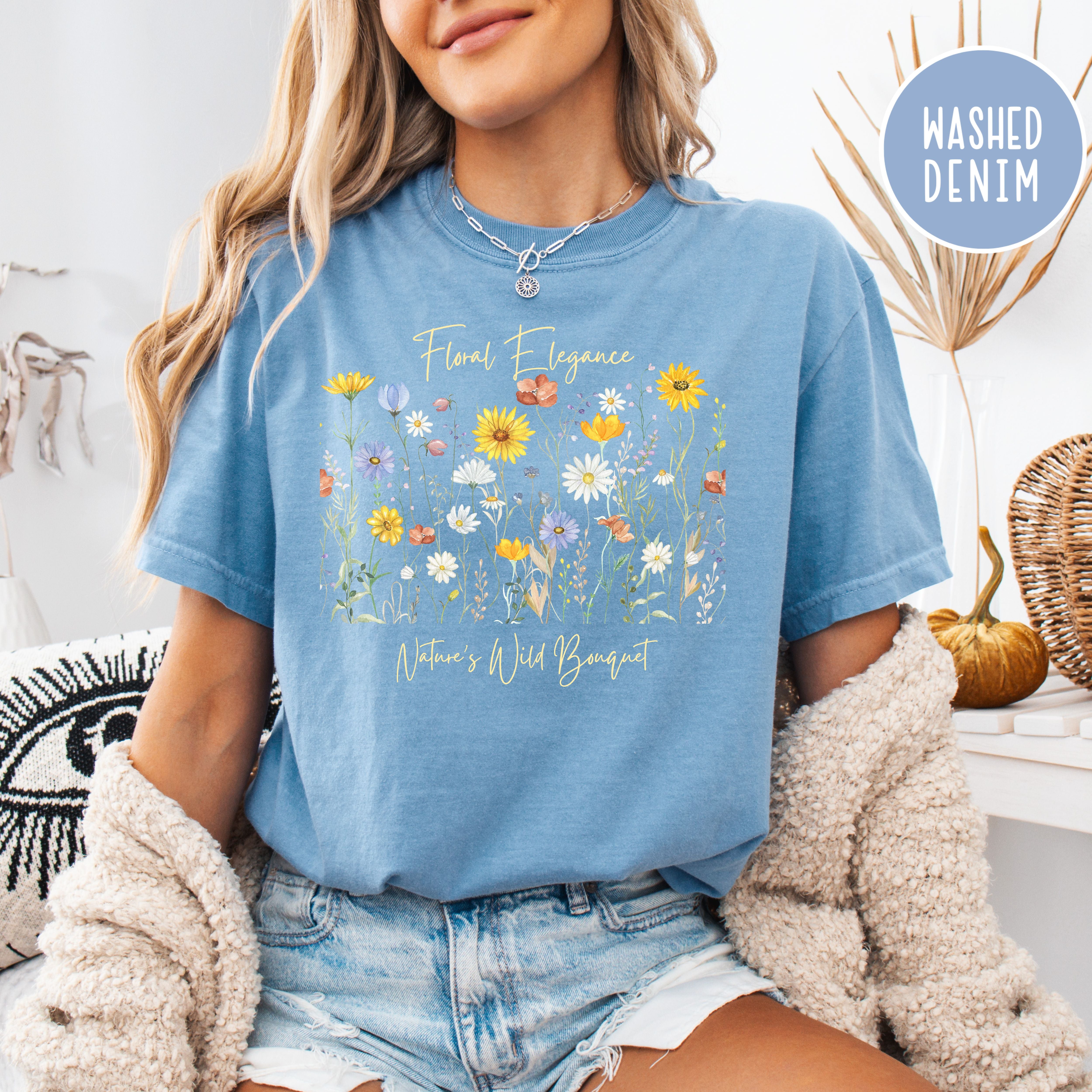 Wildflowers Comfort Colors® Tee