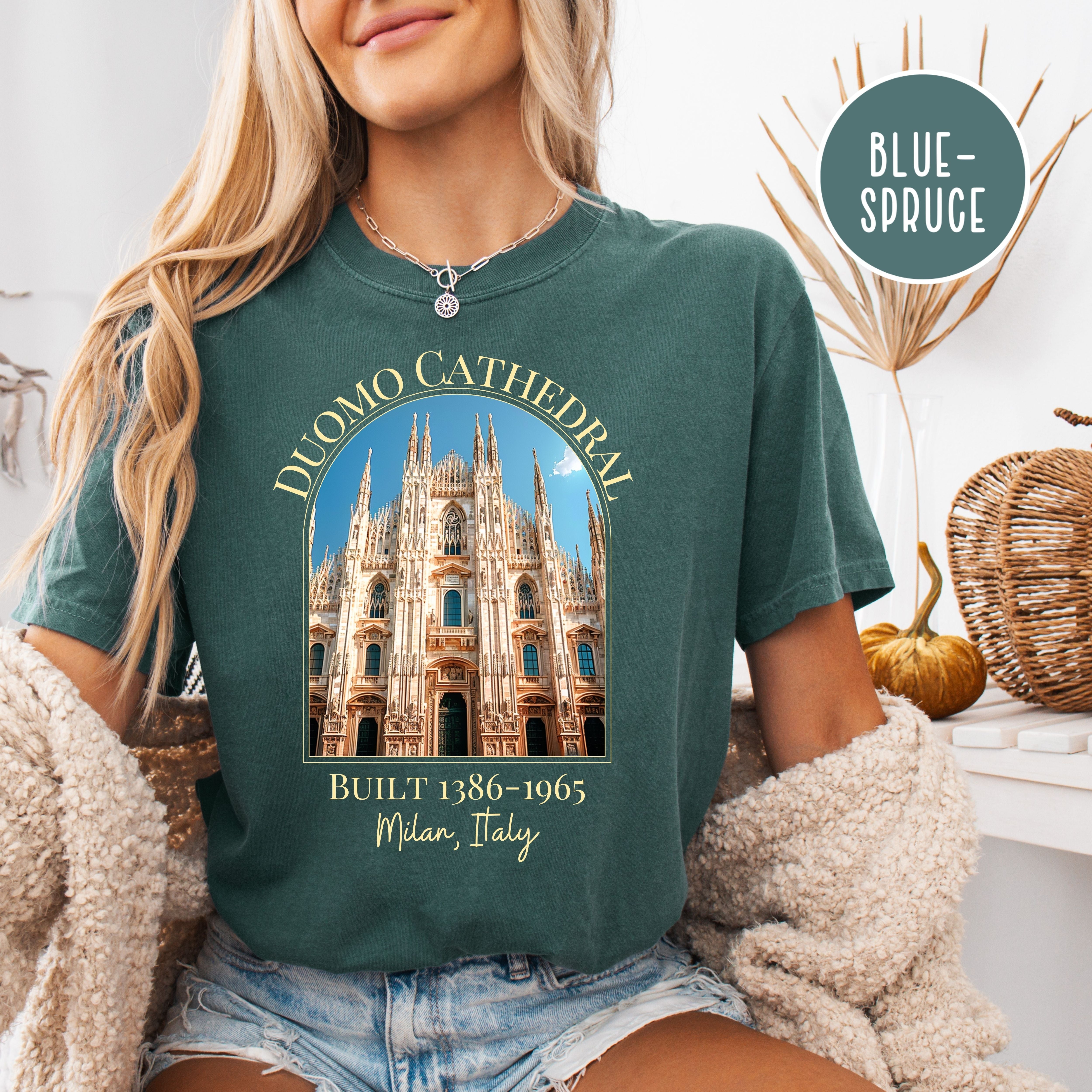 Duomo Cathedral Milan Italy Comfort Colors® Tee