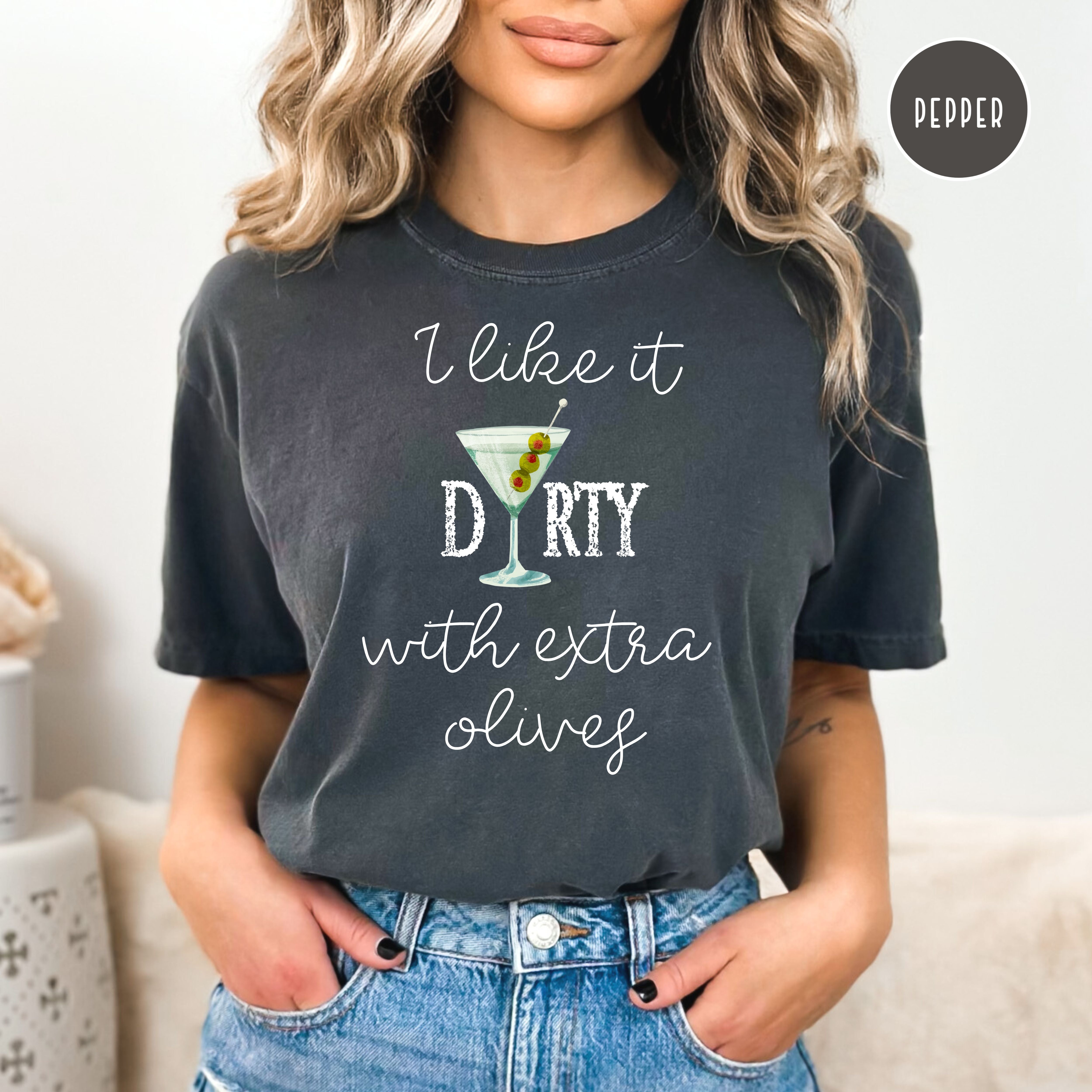 Funny Martini Lover Comfort Colors® Tee