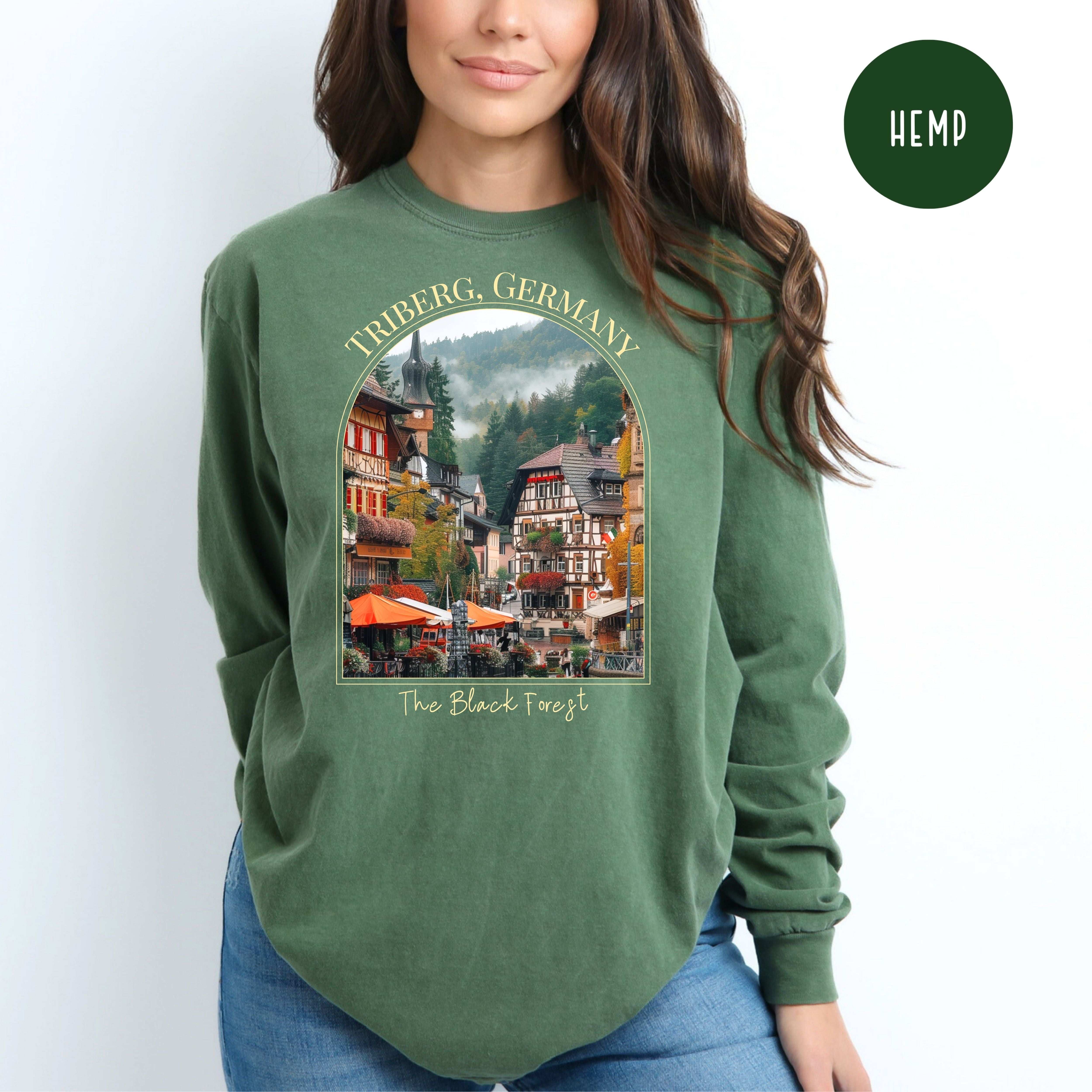 Triberg Germany Black Forest Comfort Colors® Long Sleeve Tee
