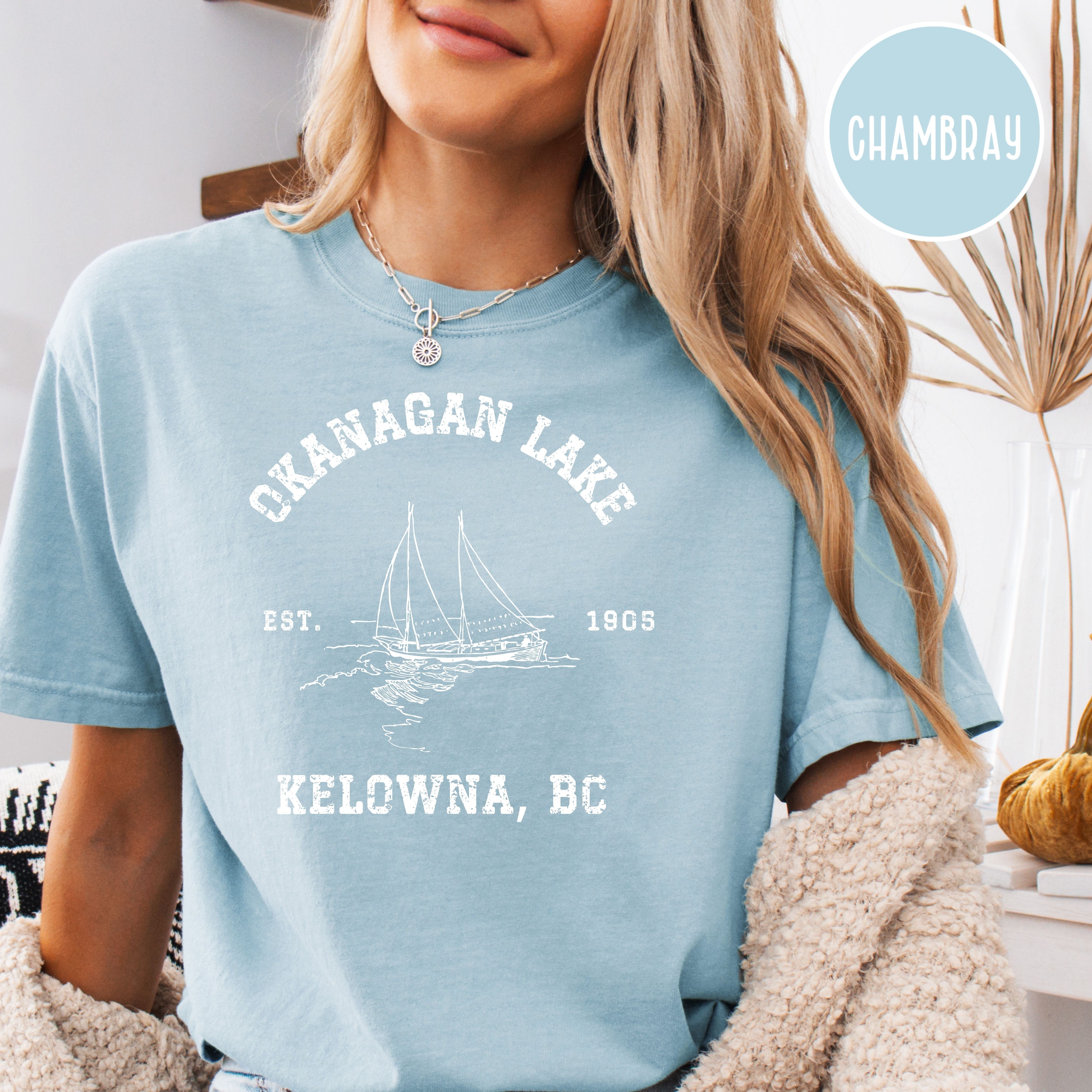Okanagan Lake British Columbia Comfort Colors® Tee