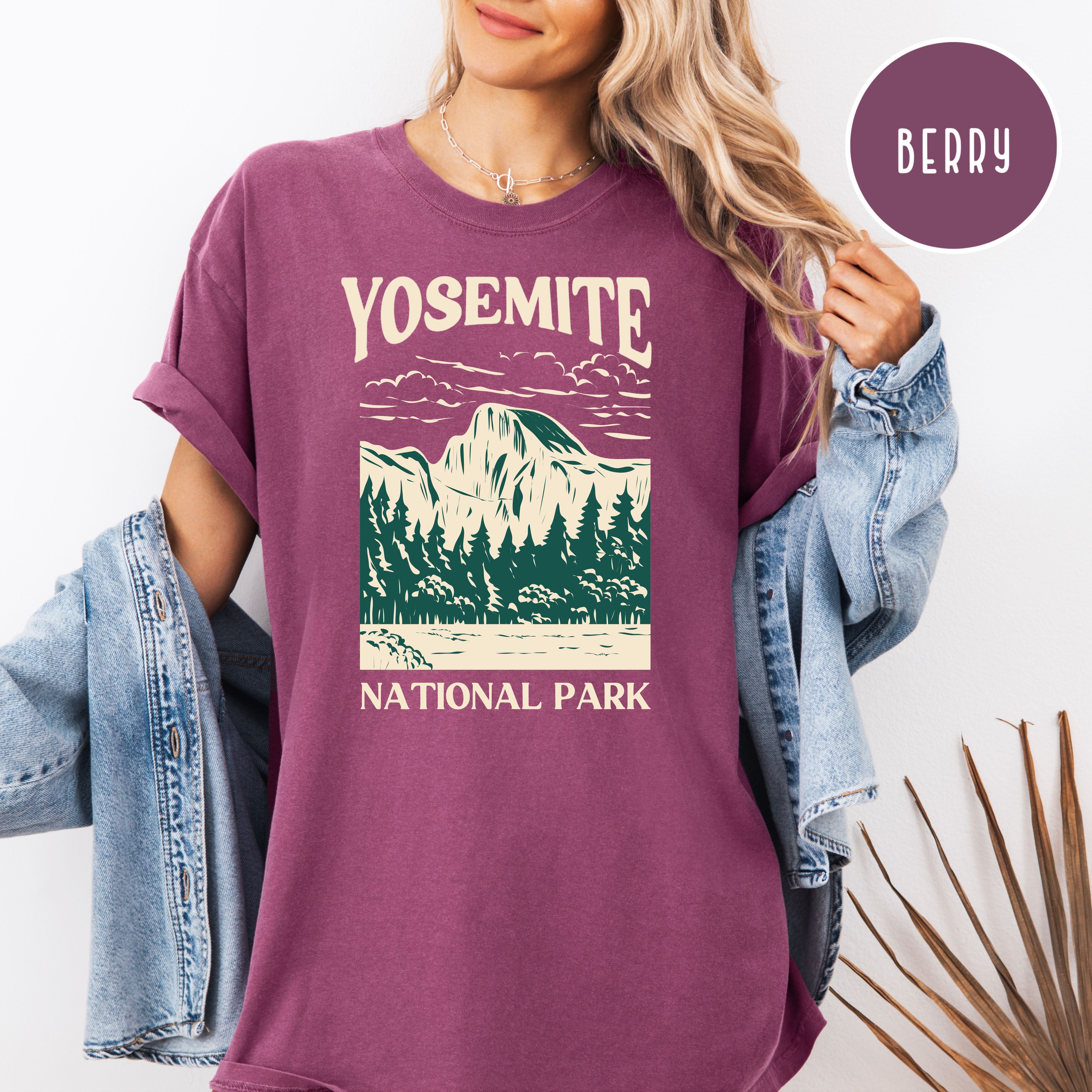 Yosemite National Park Comfort Colors Tee