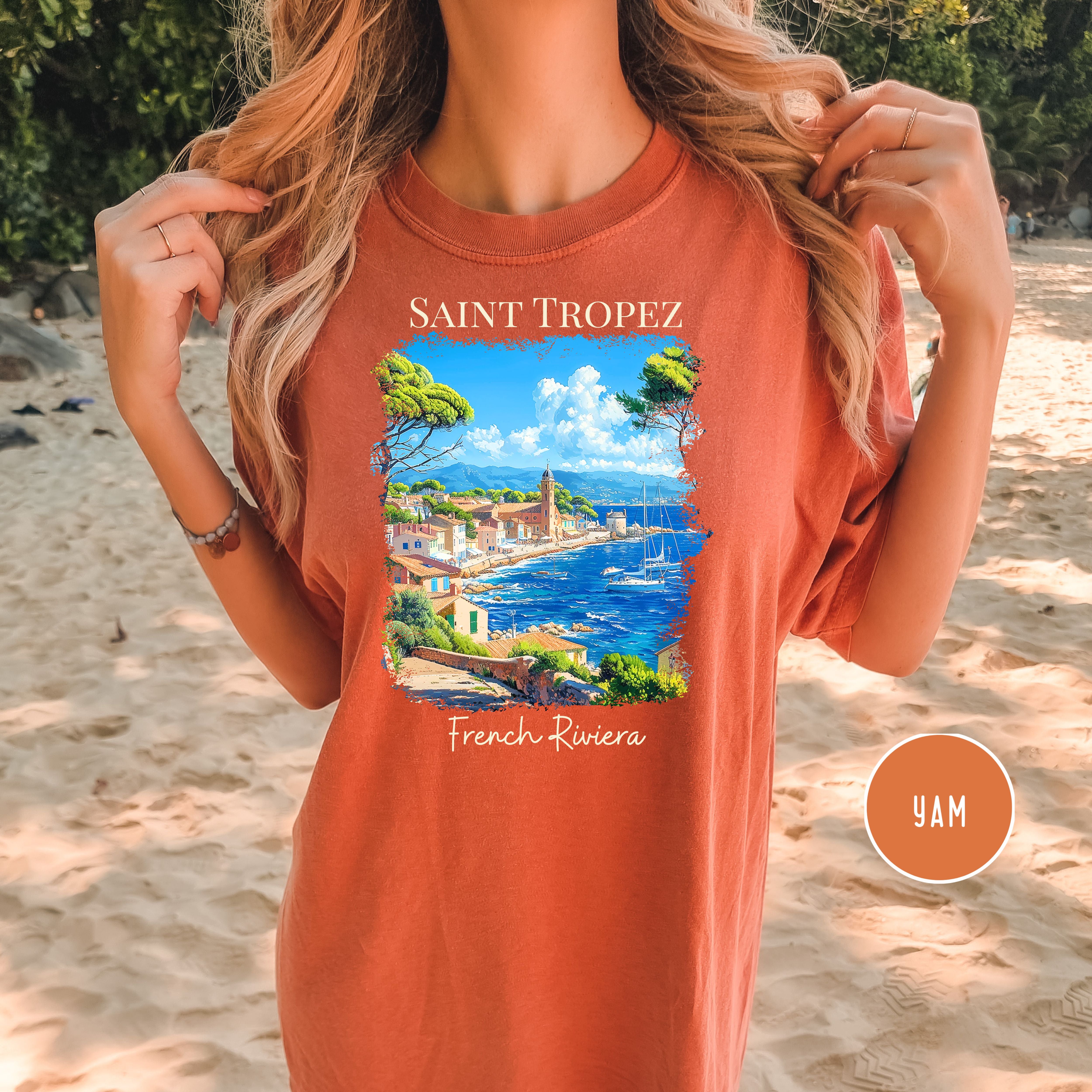 Saint Tropez French Riviera Comfort Colors® Tee