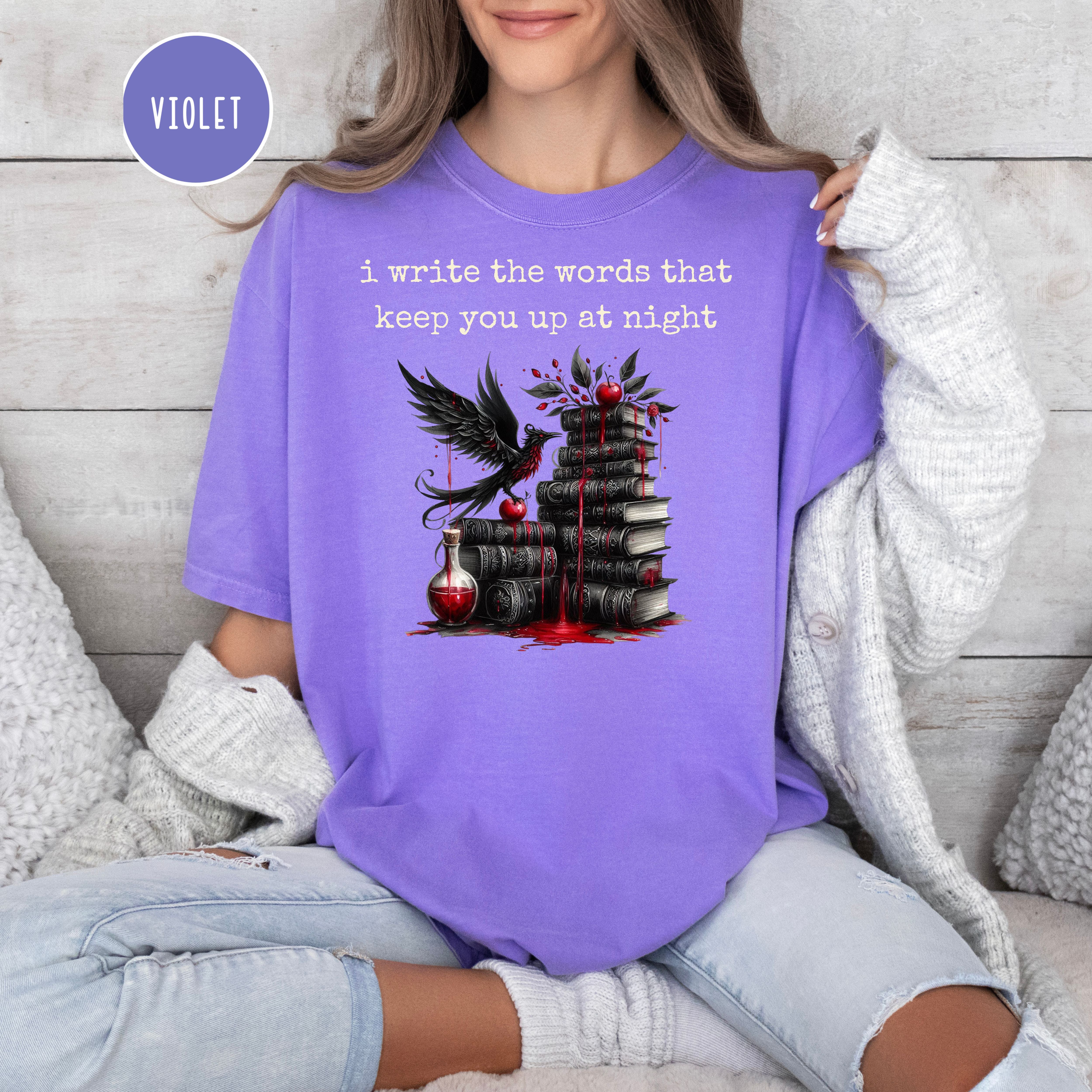 Murder Mystery Writer Comfort Colors Tee