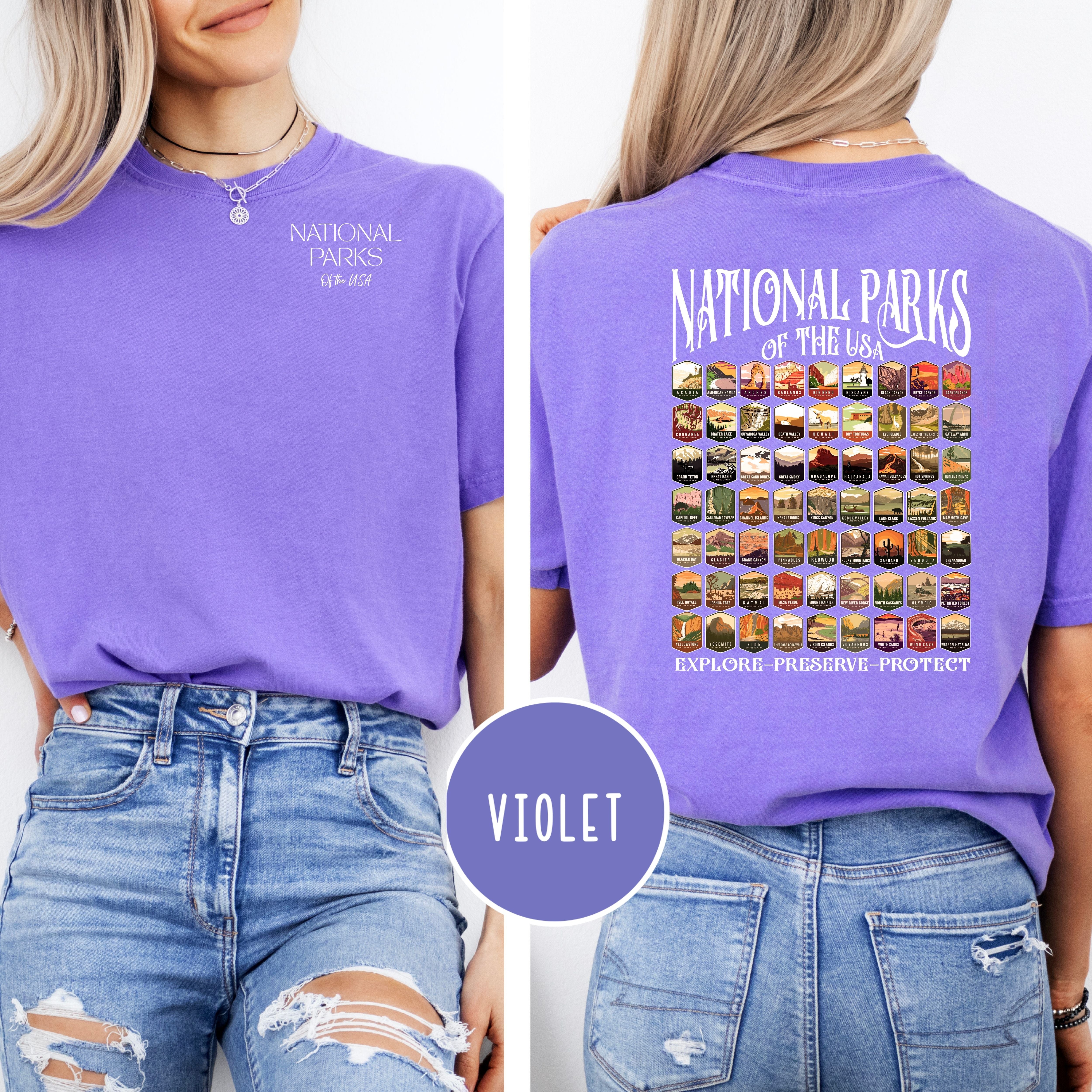 National Parks of USA Comfort Colors® Tee