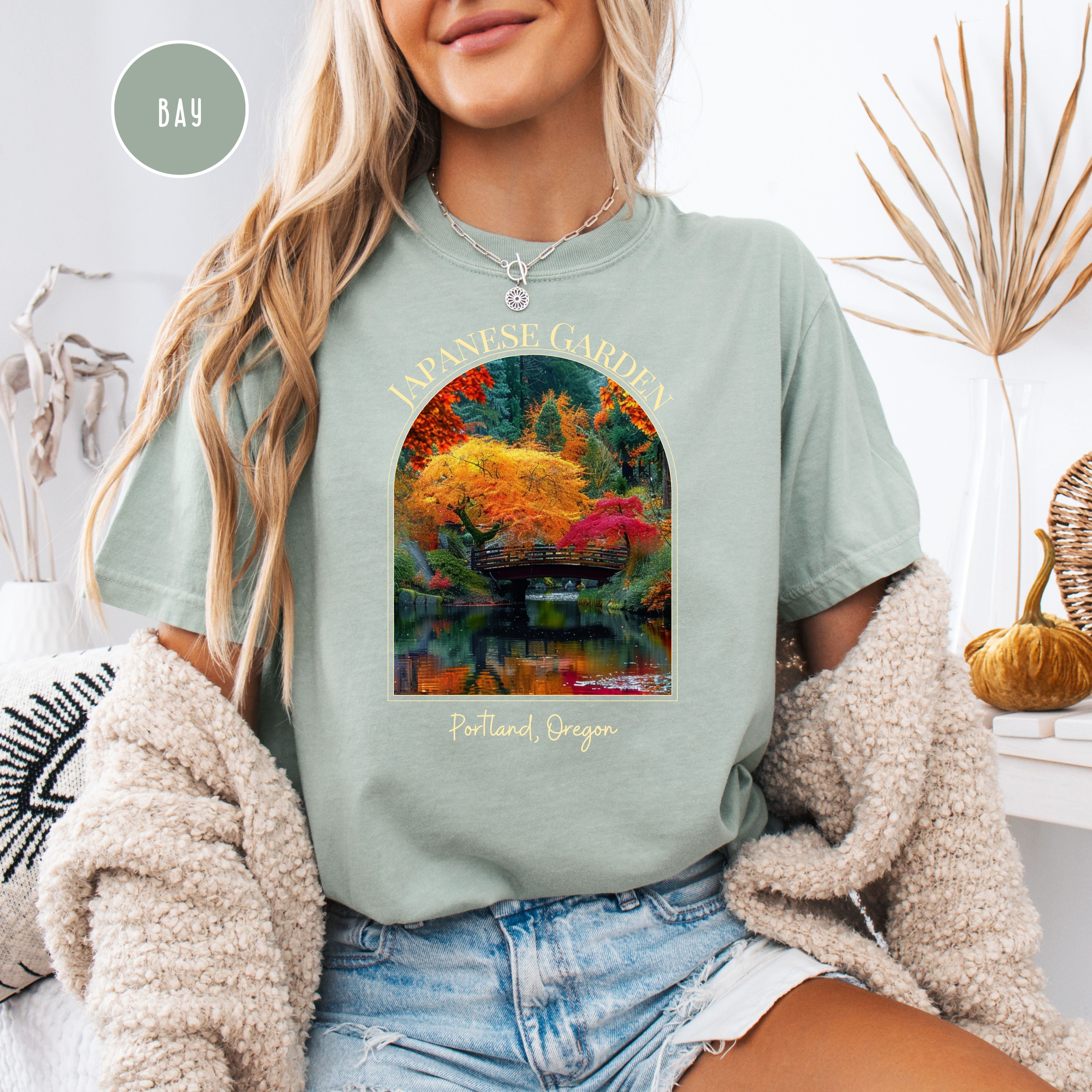 Portland Oregon Japanese Garden Comfort Colors® Tee