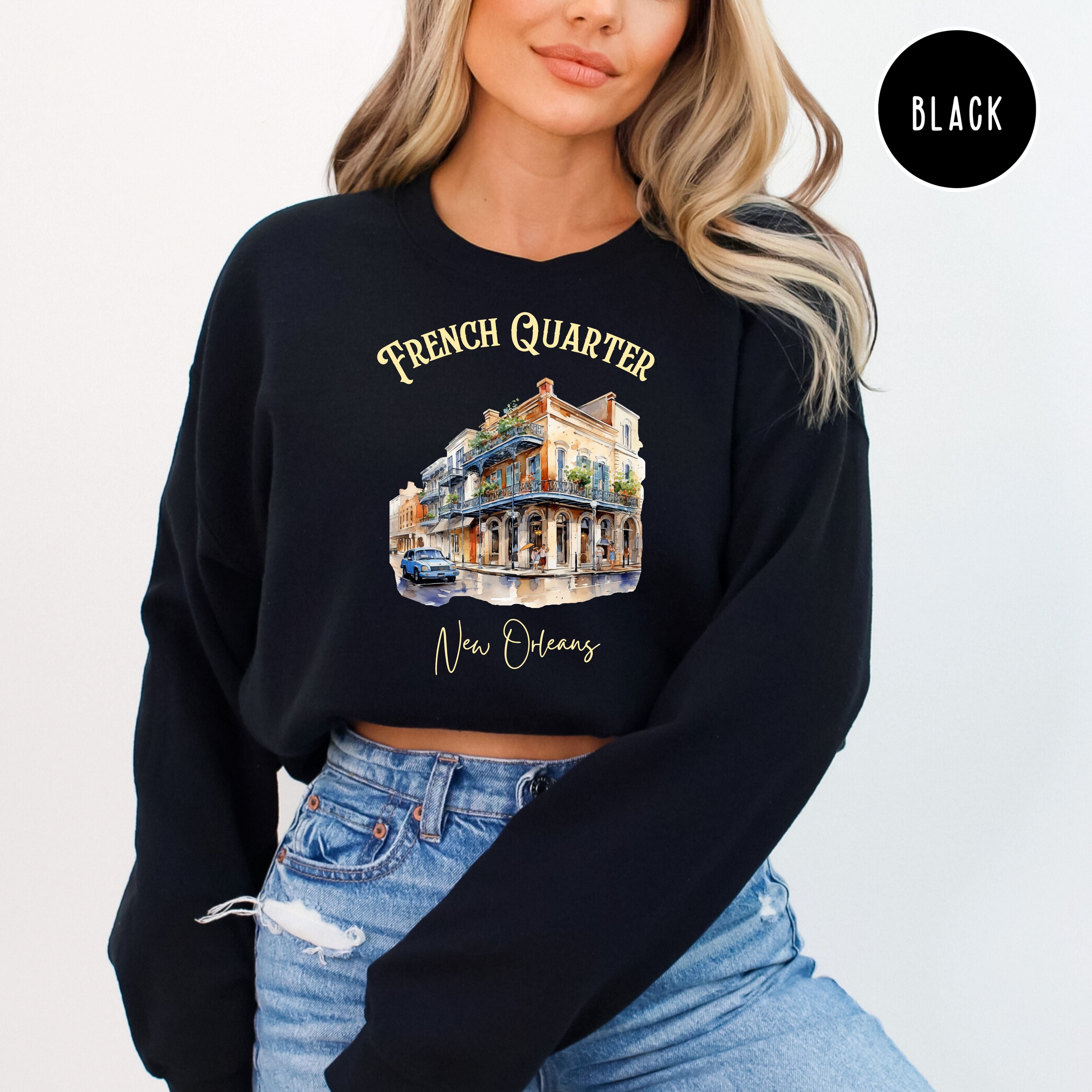 French Quarter New Orleans Sweatshirt