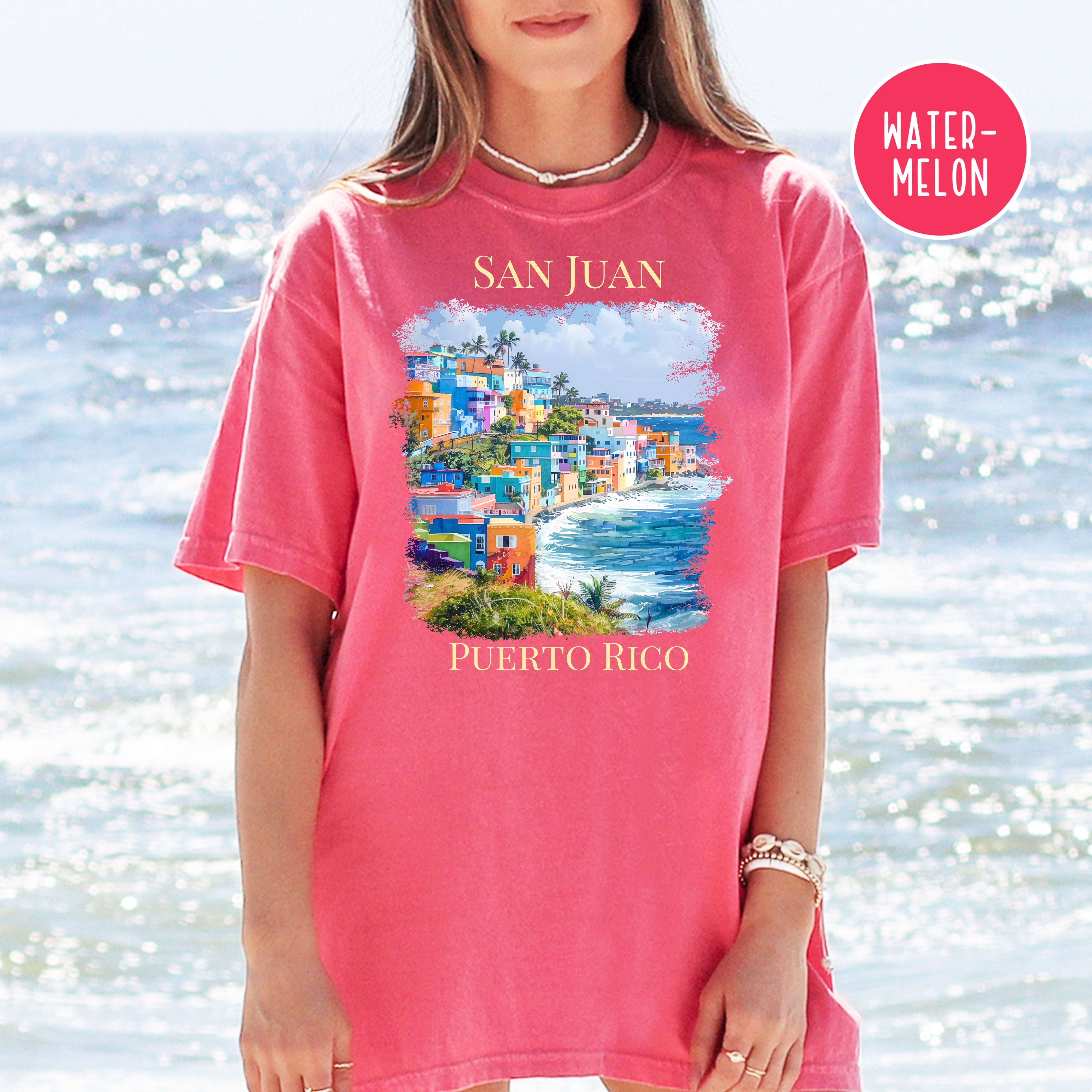 San Juan Puerto Rico Comfort Colors Tee