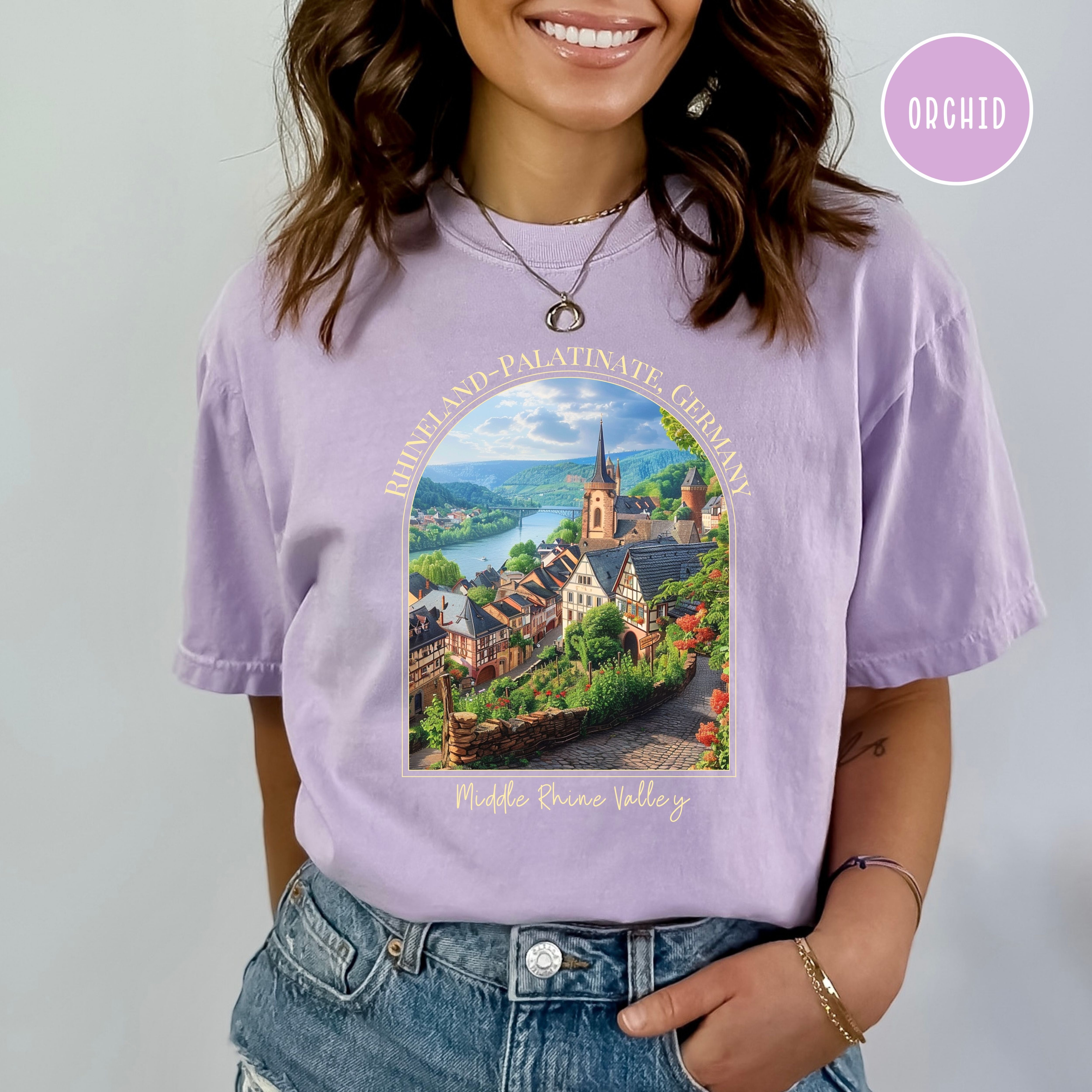 Rhine Valley Germany Comfort Colors® Tee