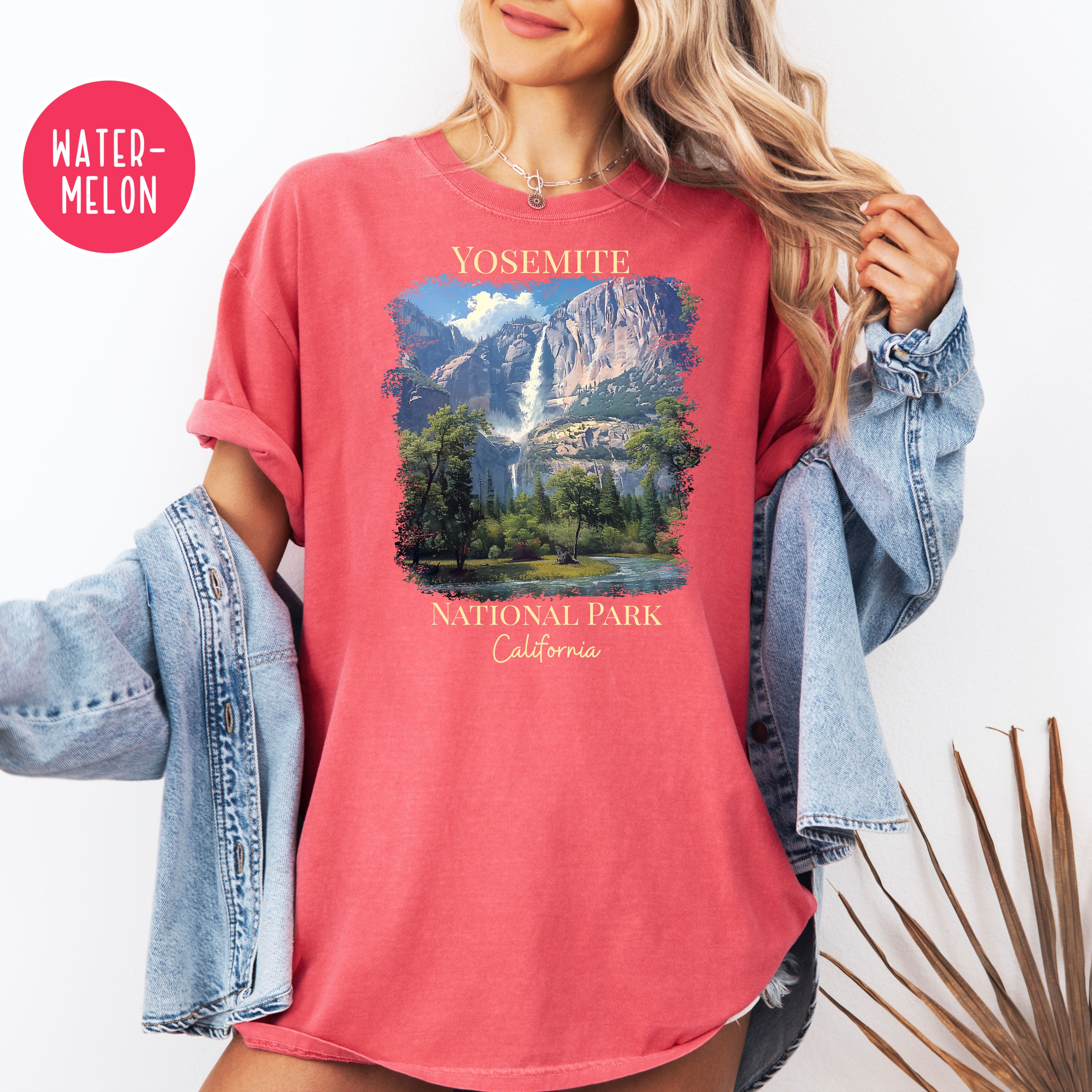 Yosemite National Park California Comfort Colors Vacation Gift Shirt