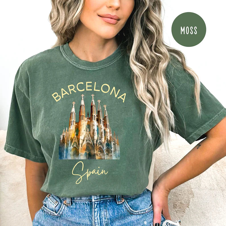 Barcelona Spain Comfort Colors® Tee