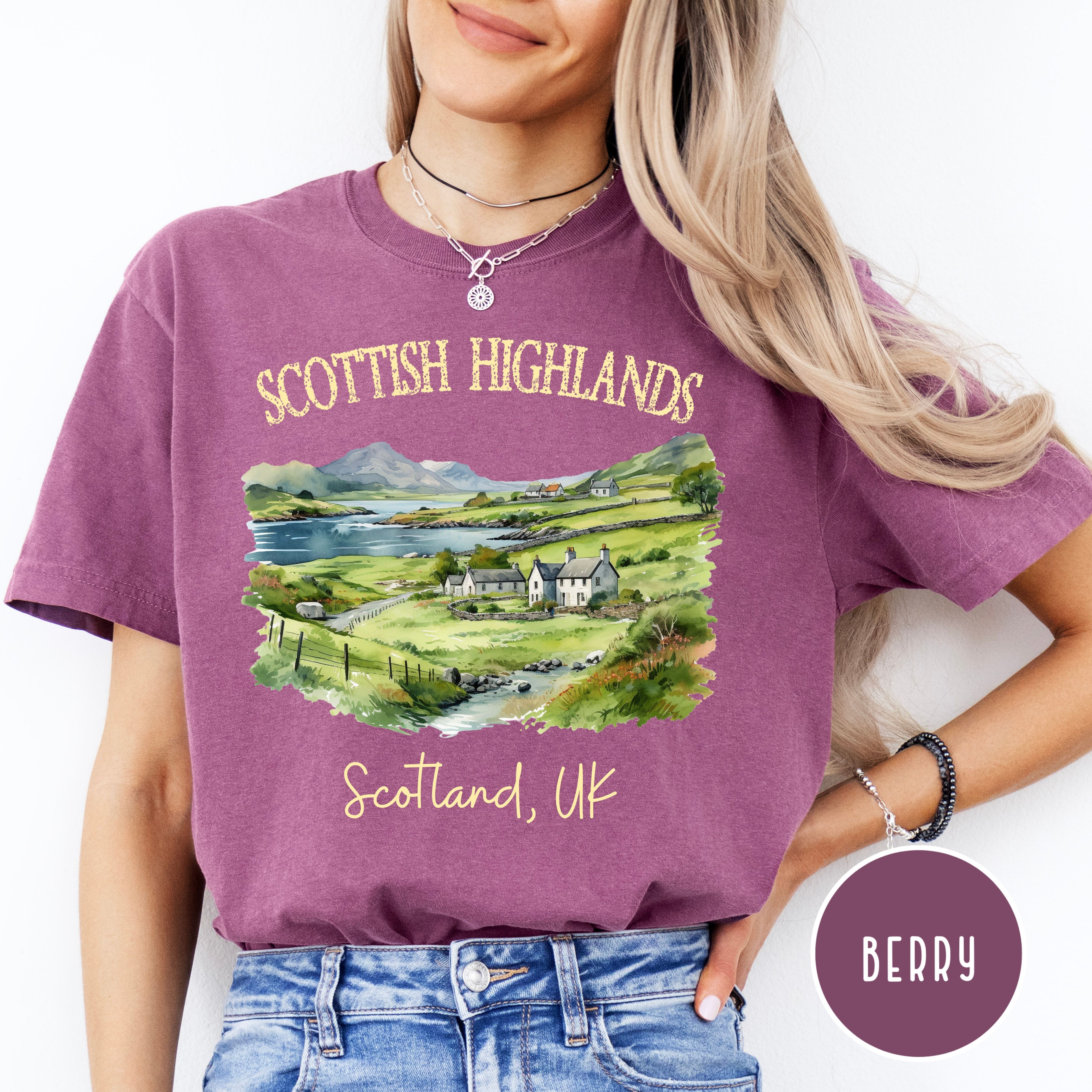 Scottish Highlands Comfort Colors® Tee
