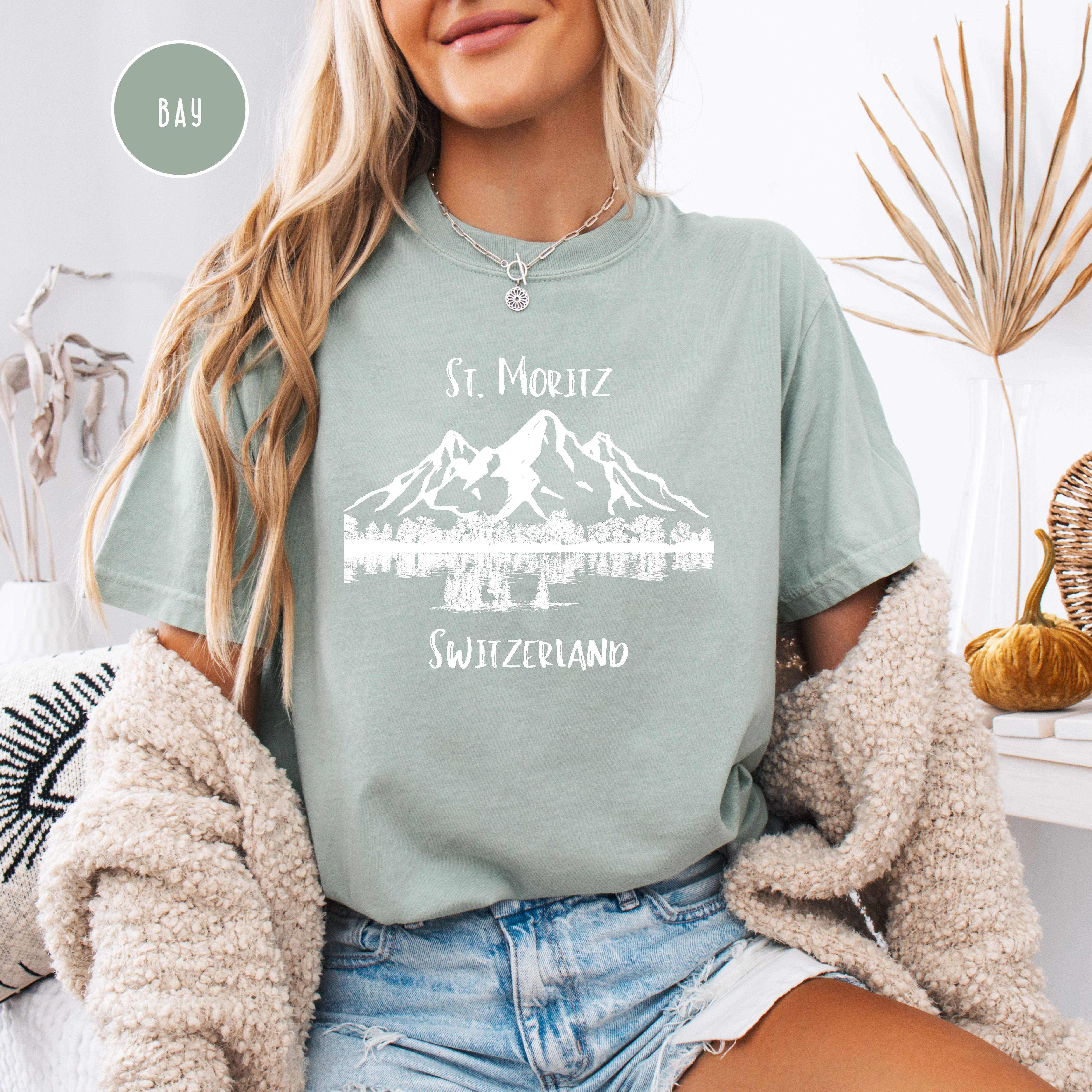 St Moritz Switzerland Comfort Colors® Tee