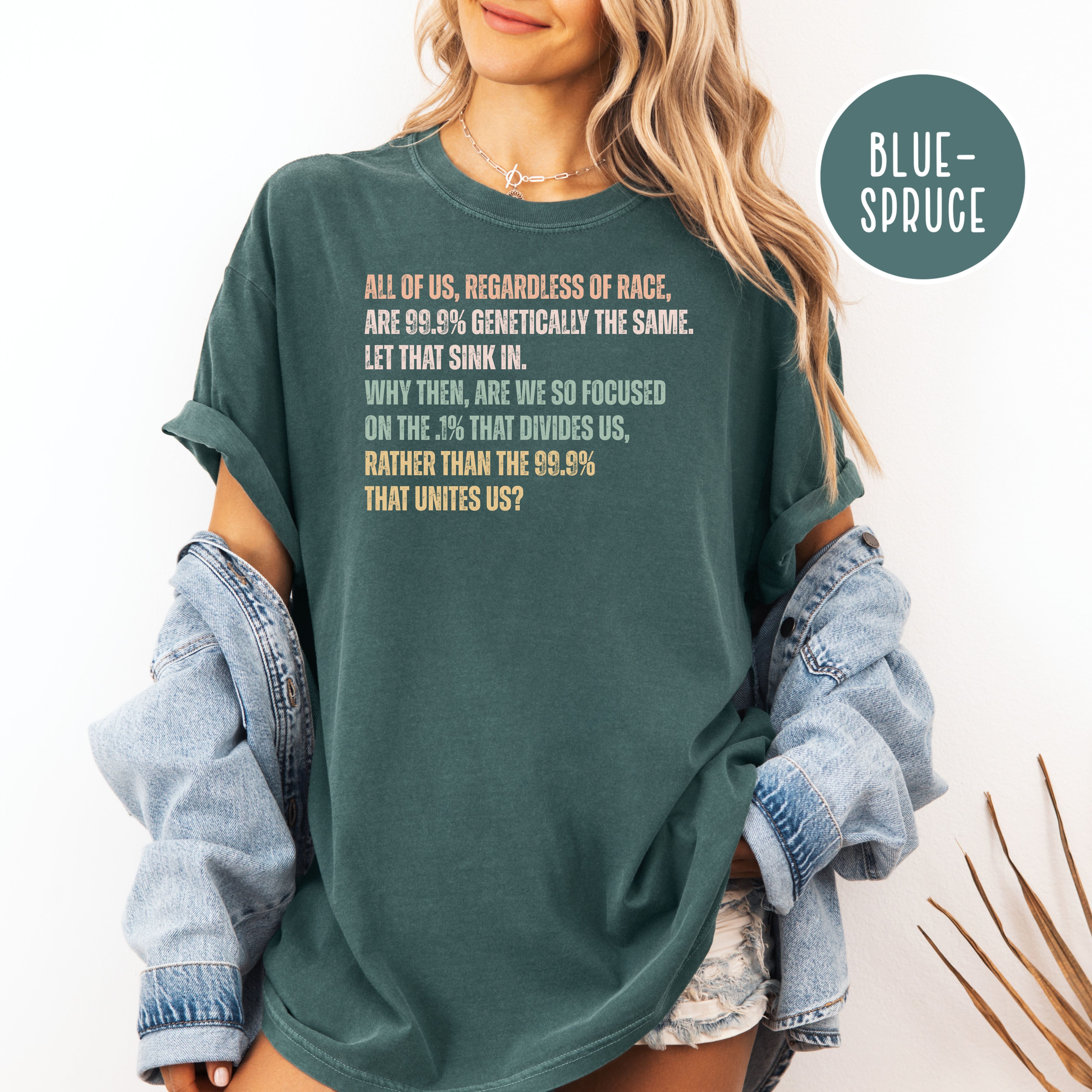 Equal Rights Pro Democracy Comfort Colors Adult Unisex Tee Shirt