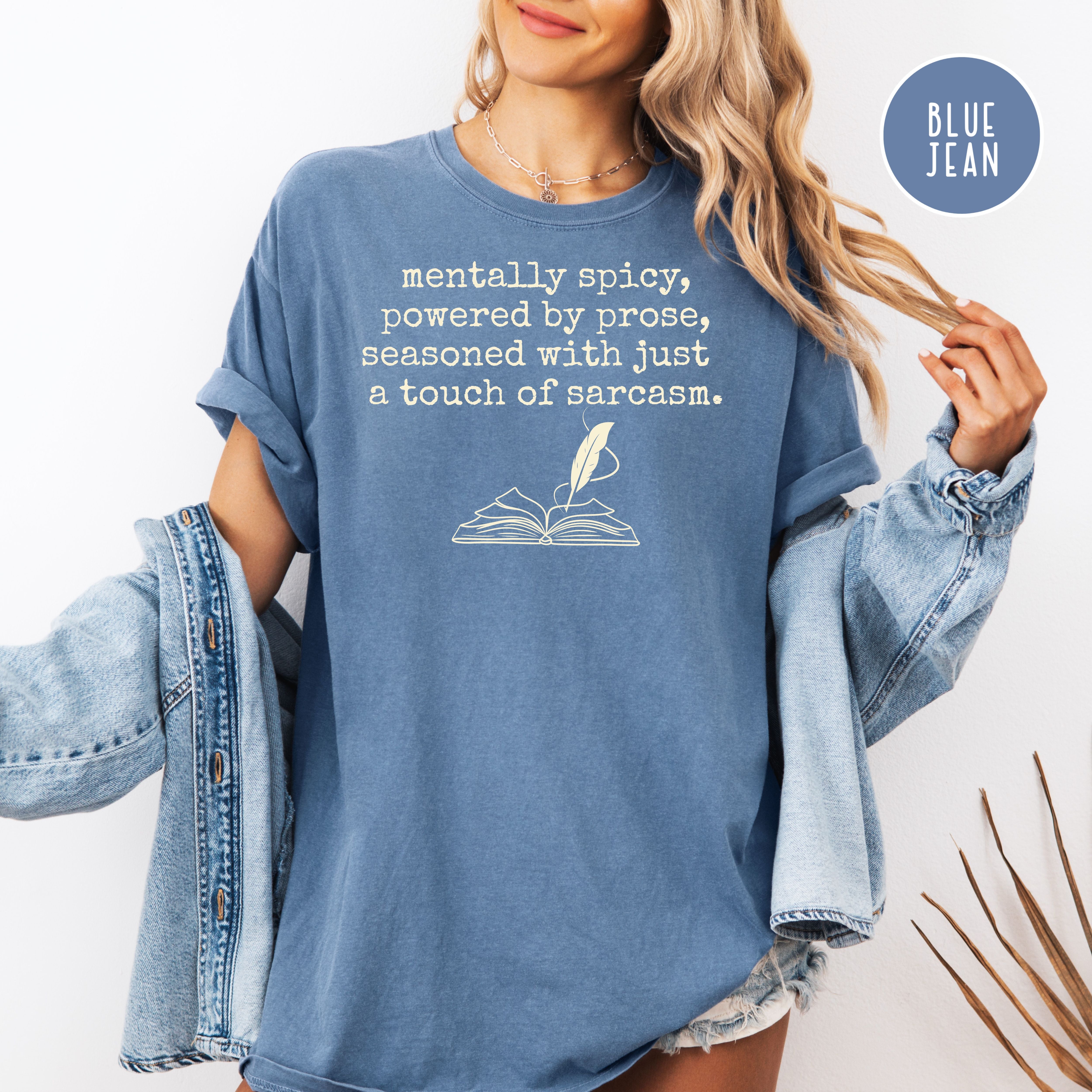 Book Lover Comfort Colors Unisex Gift Tee Shirt