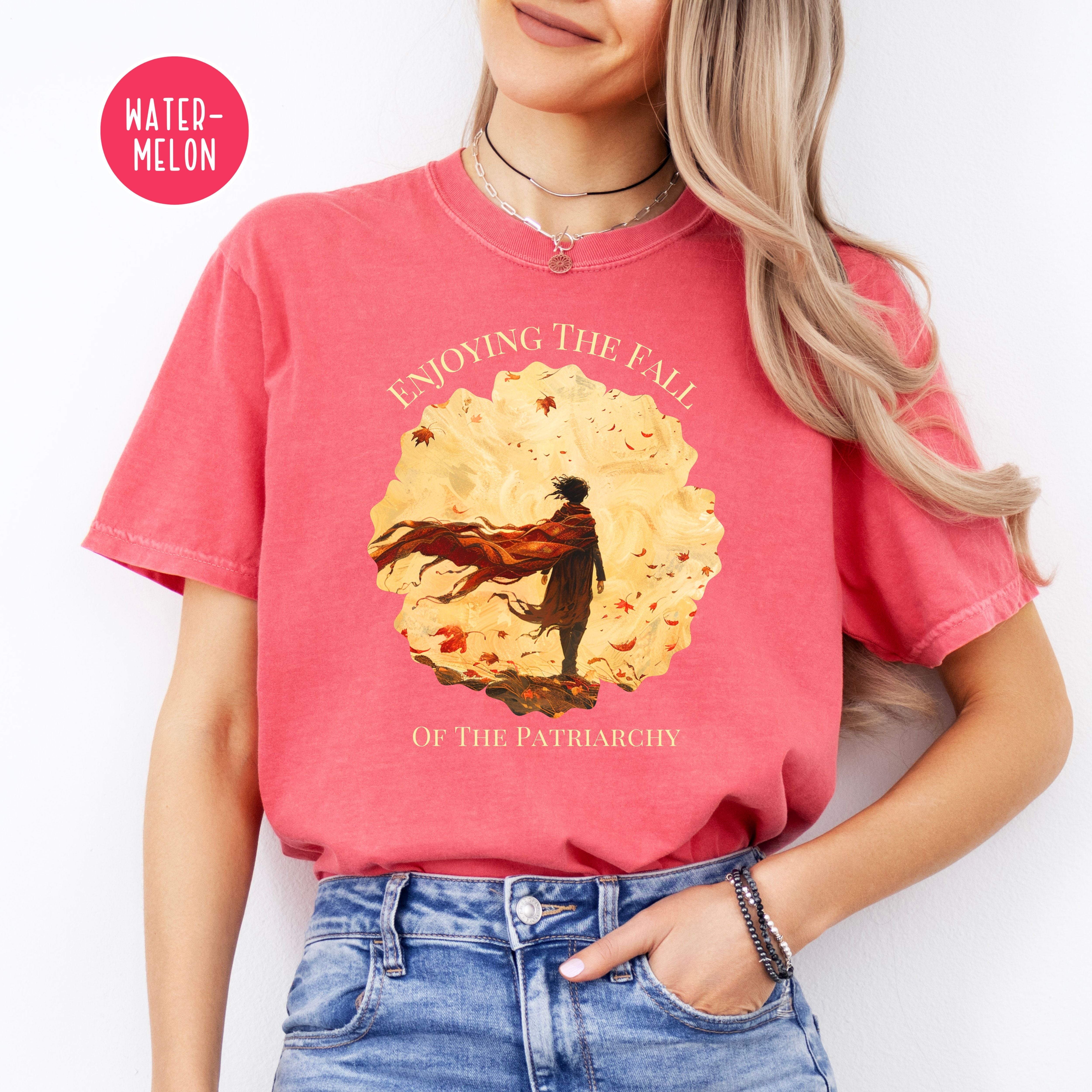 Enjoying The Fall of The Patriarchy Comfort Colors® Tee