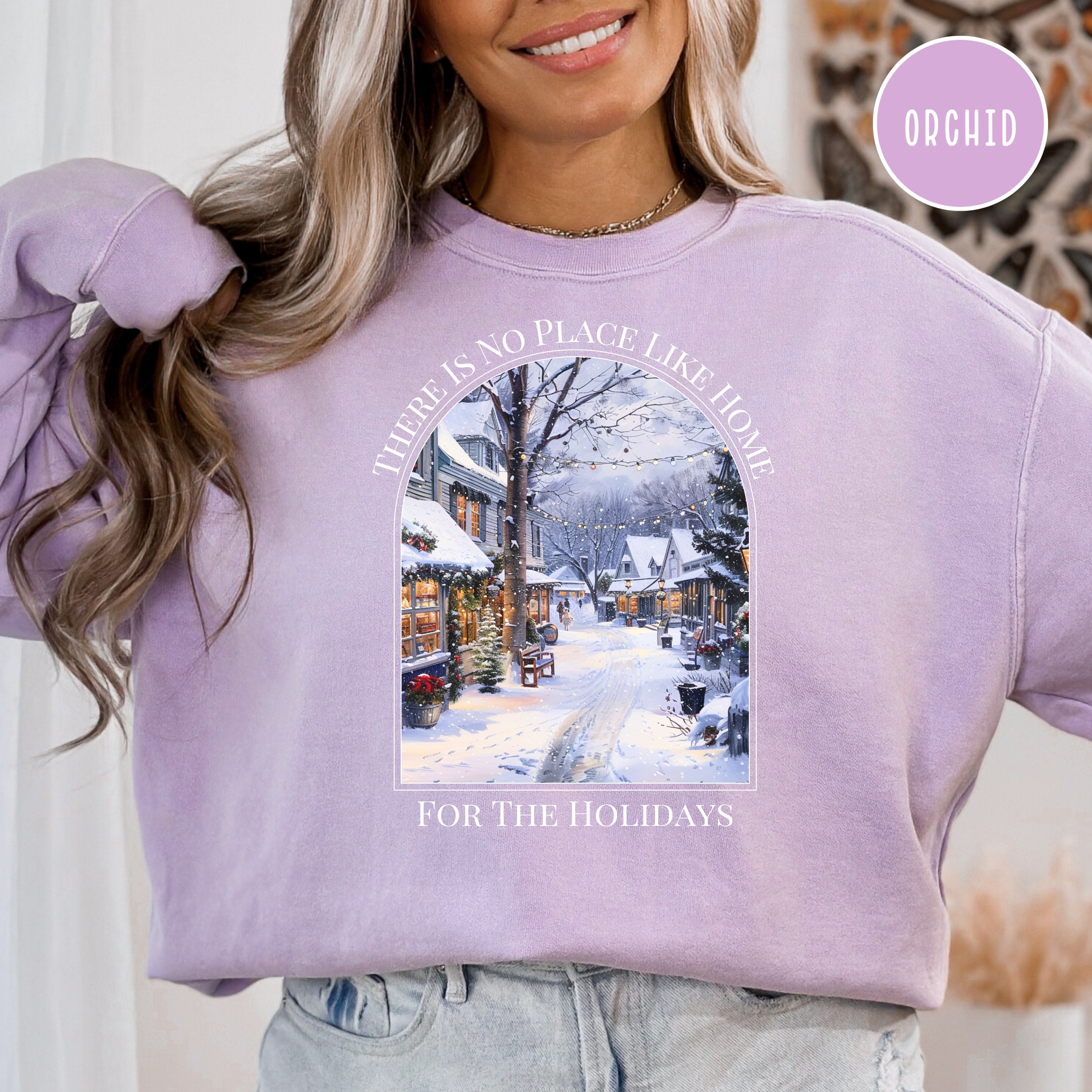 No Place Like Home for the Holidays Comfort Colors® Sweatshirt