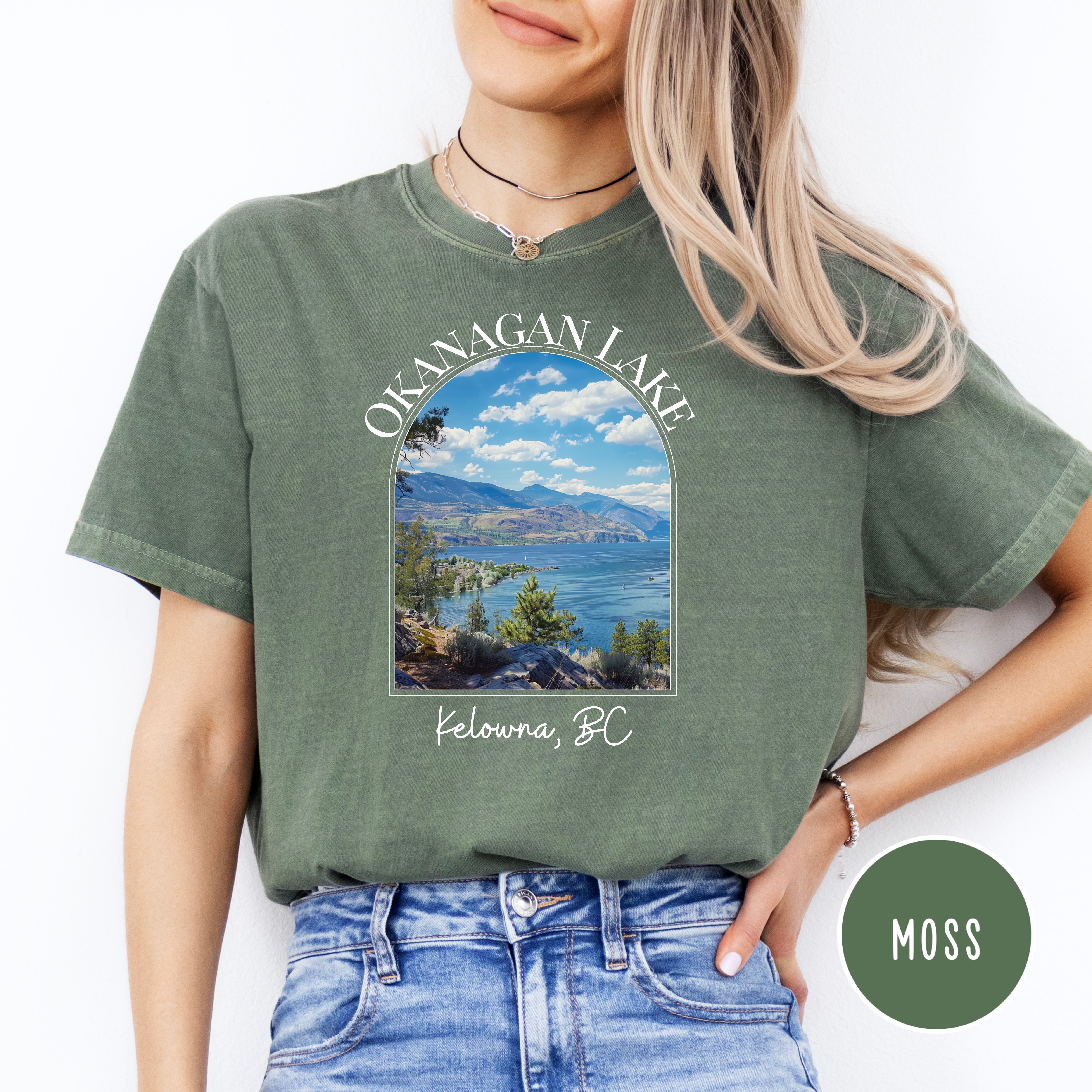 Okanagan Lake Kelowna British Columbia Comfort Colors® Tee