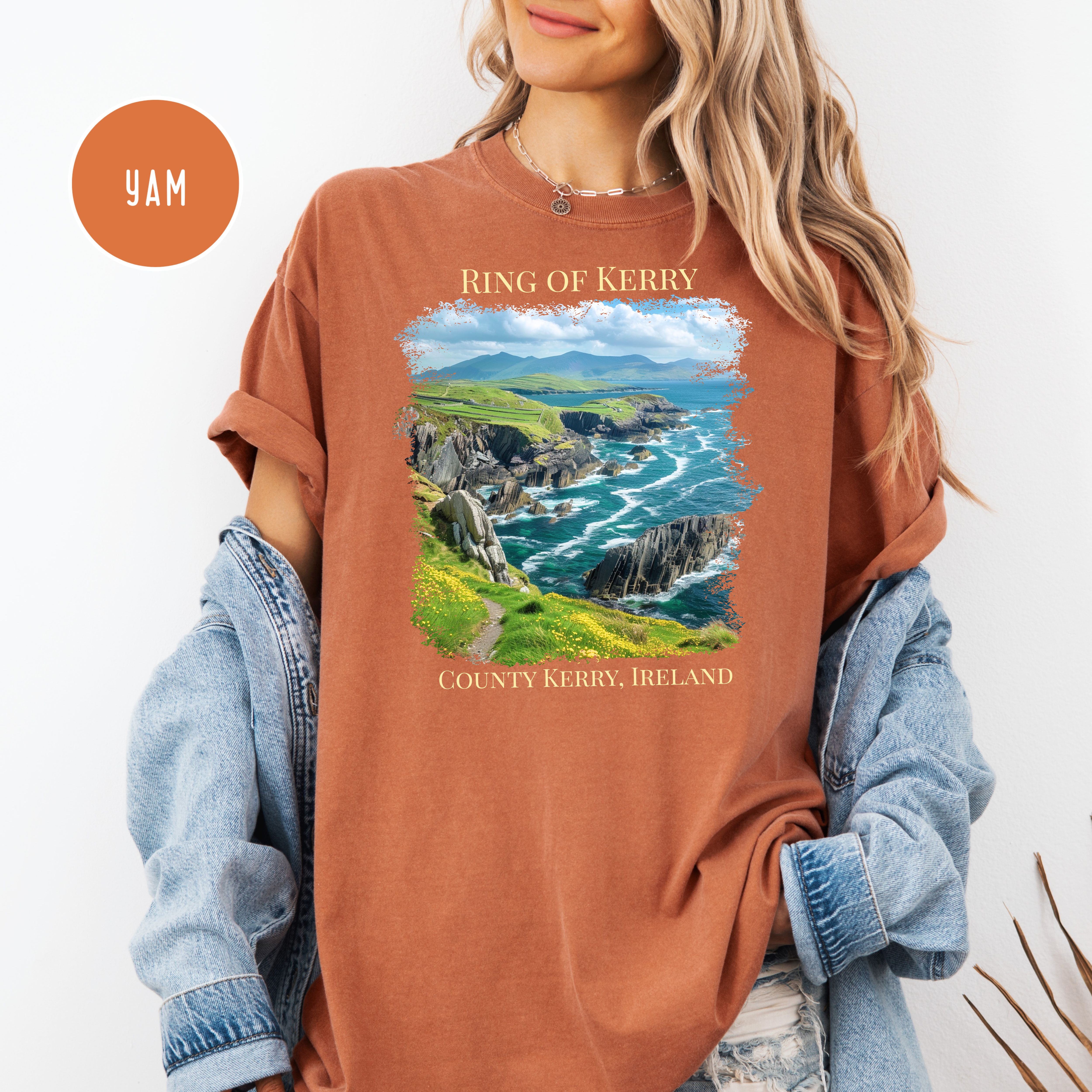 Dublin Ireland Ring of Kerry Comfort Colors Tee