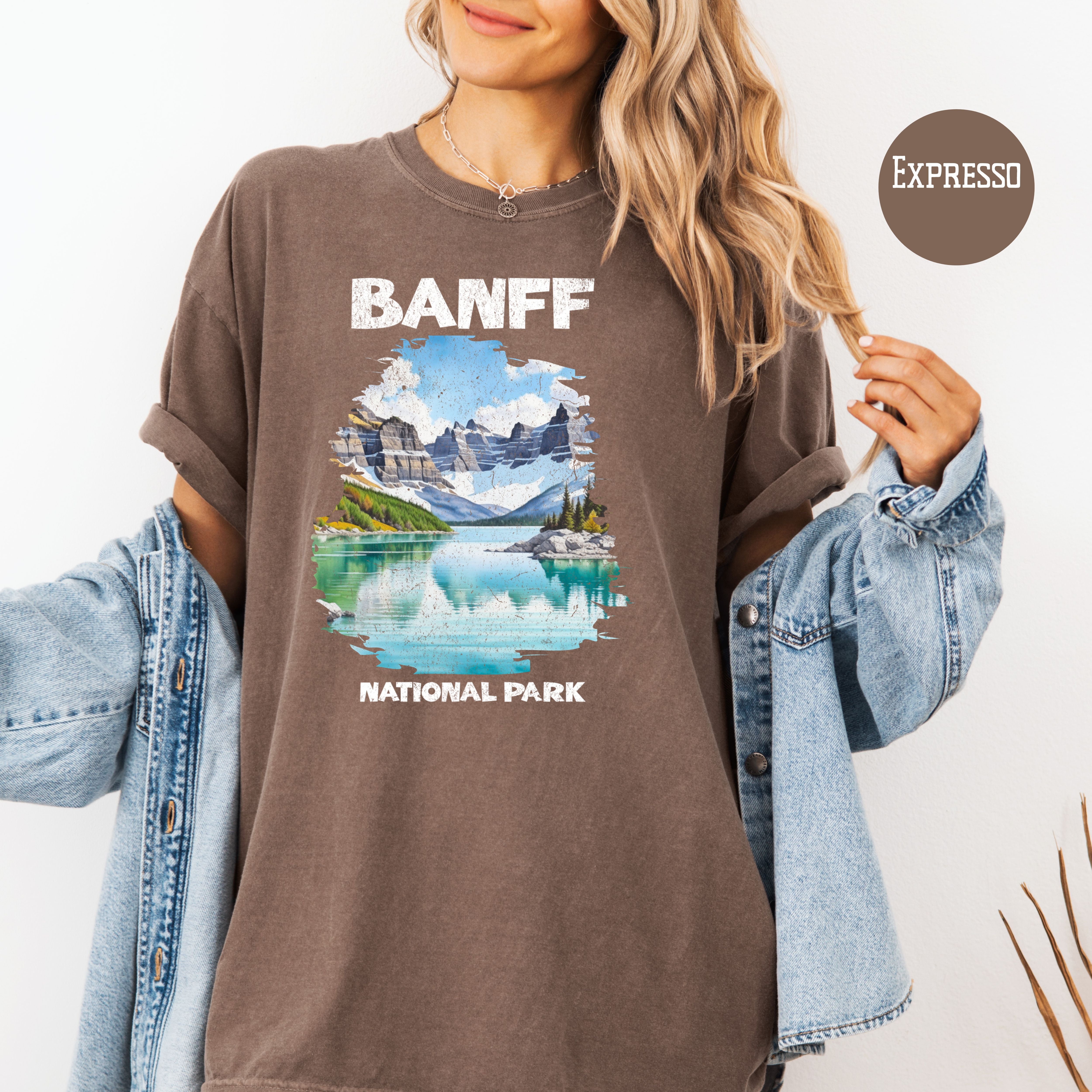 Banff National Park Comfort Colors Tee