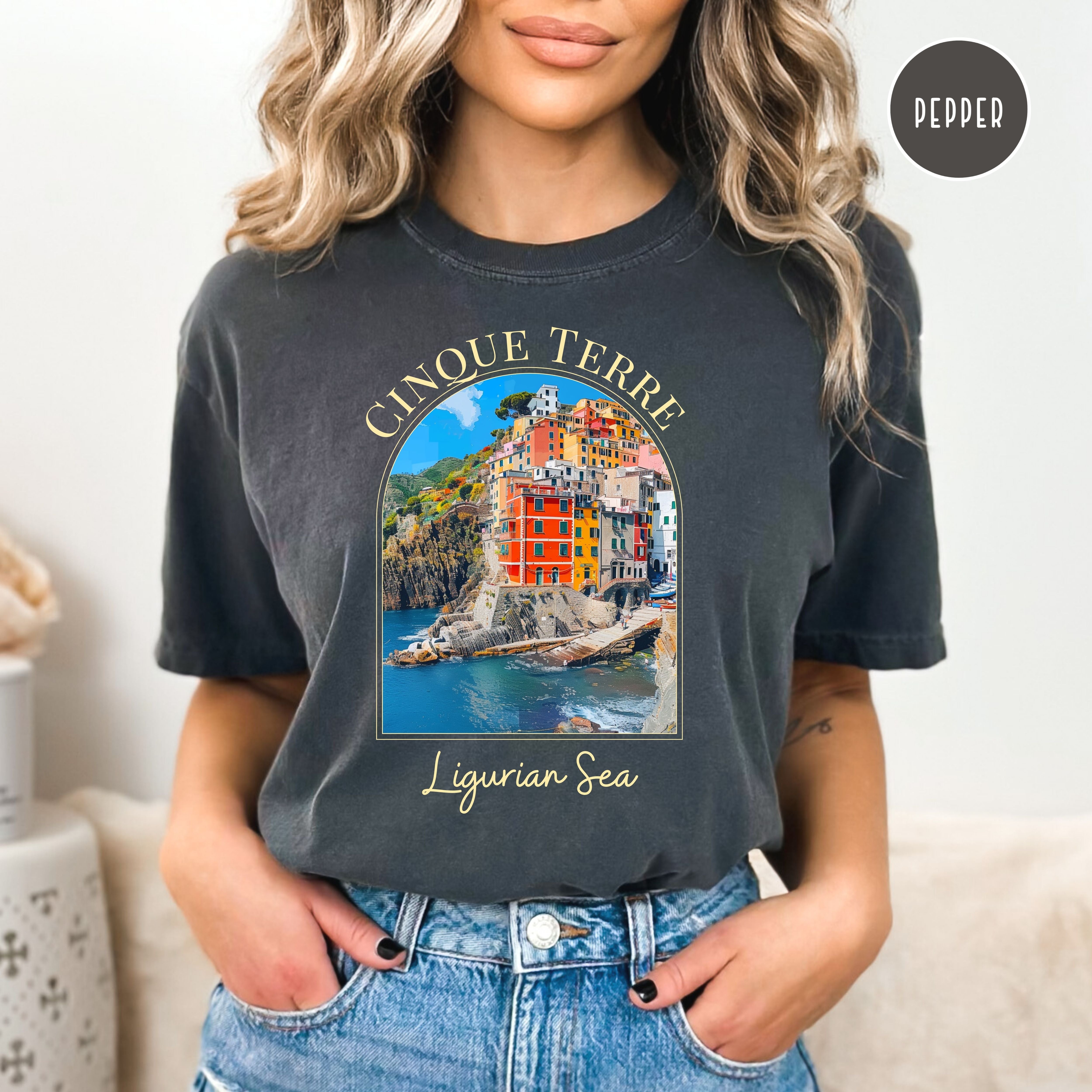 Cinque Terre Italian Village Comfort Colors® Tee