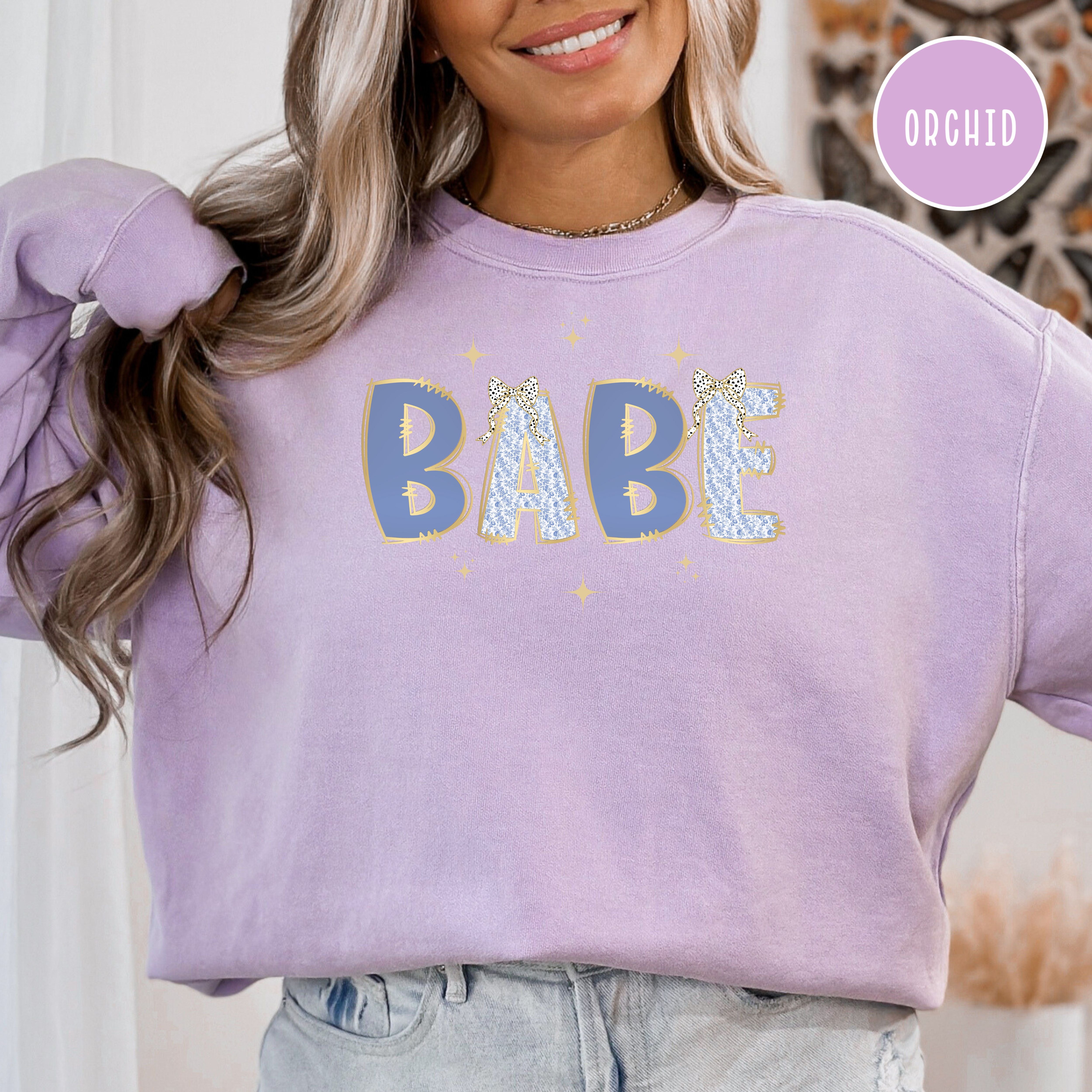 Babe Coquette Comfort Colors® Sweatshirt