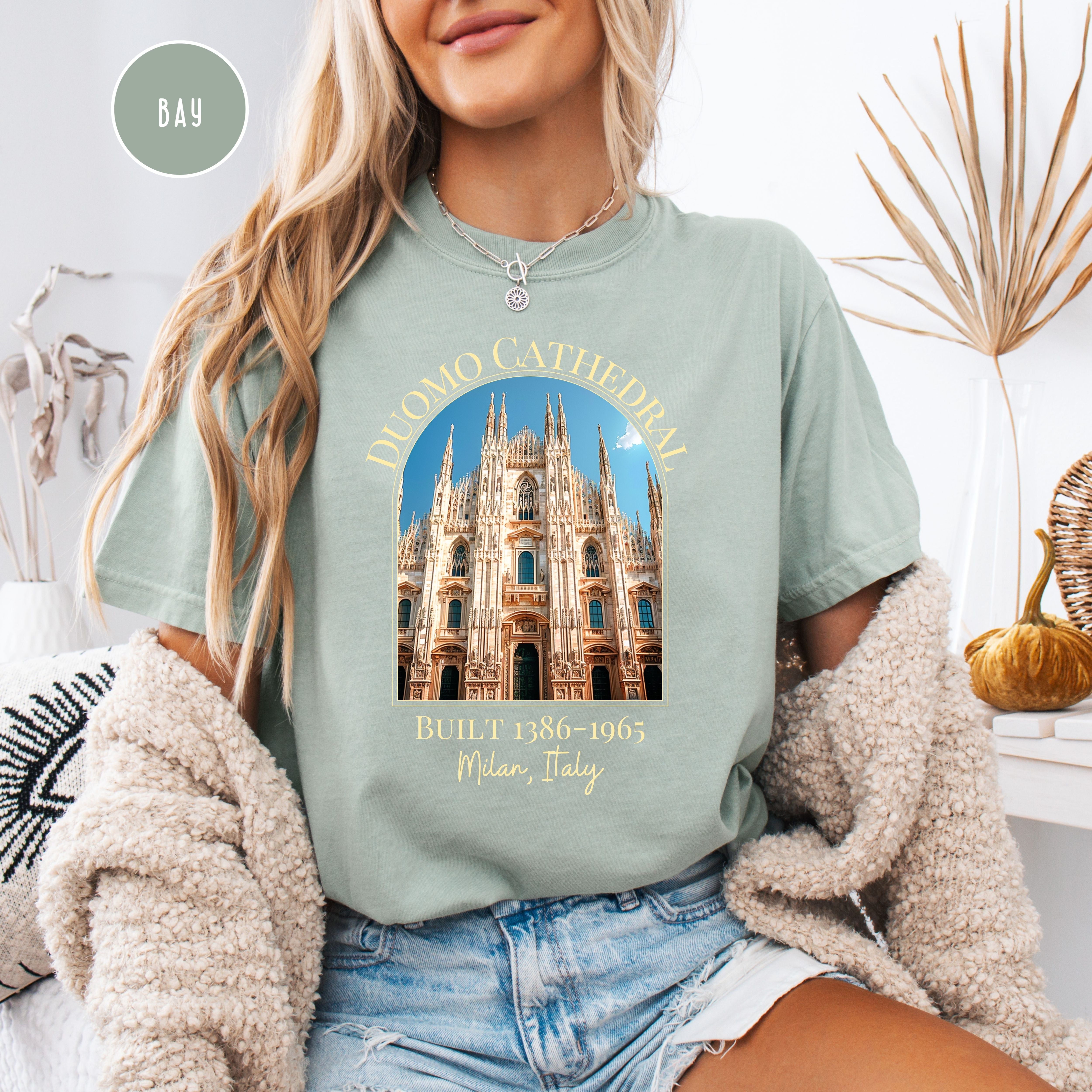 Duomo Cathedral Milan Italy Comfort Colors® Tee