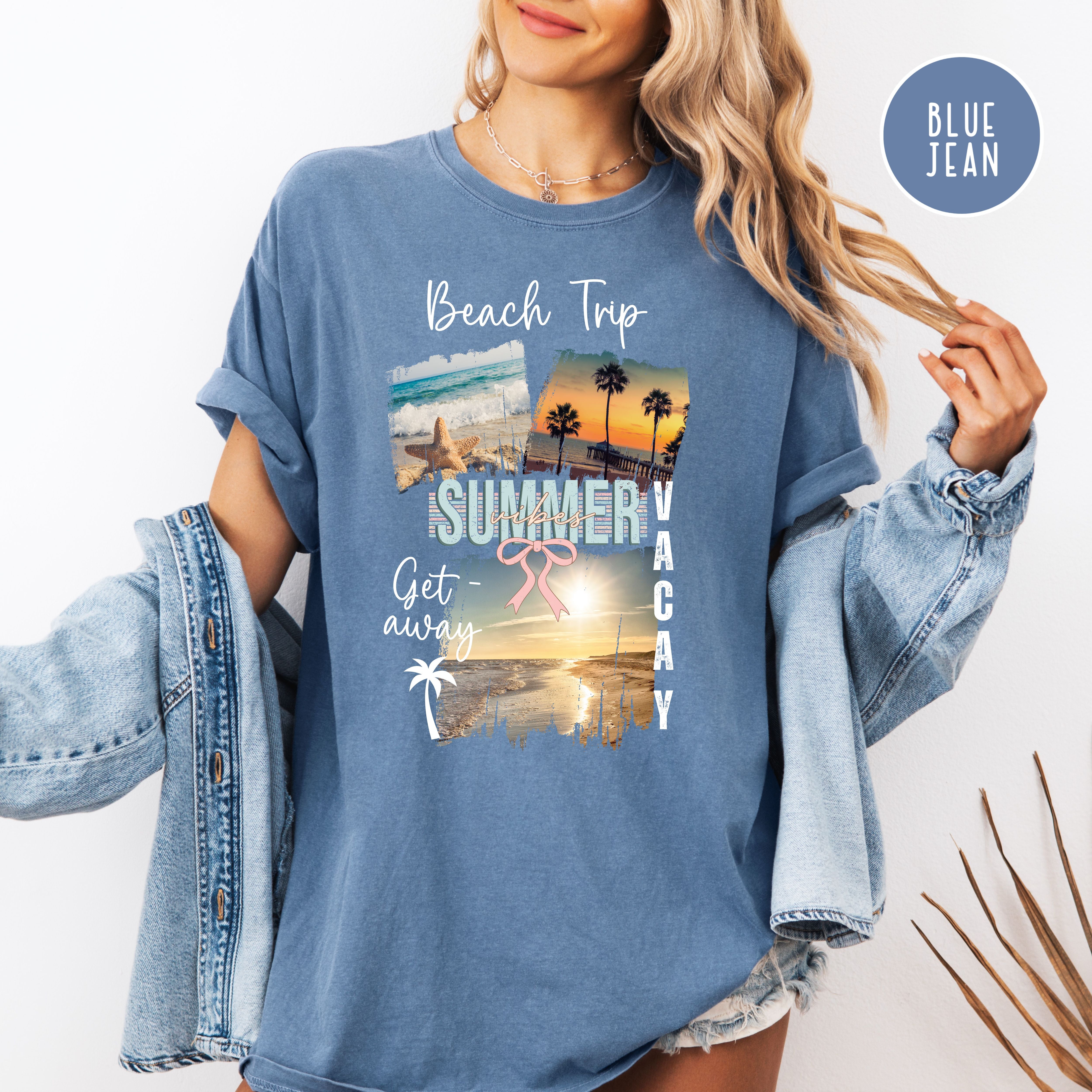 Beach Trip Scrapbook Shirt, Summer Vacay Comfort Colors® Tee