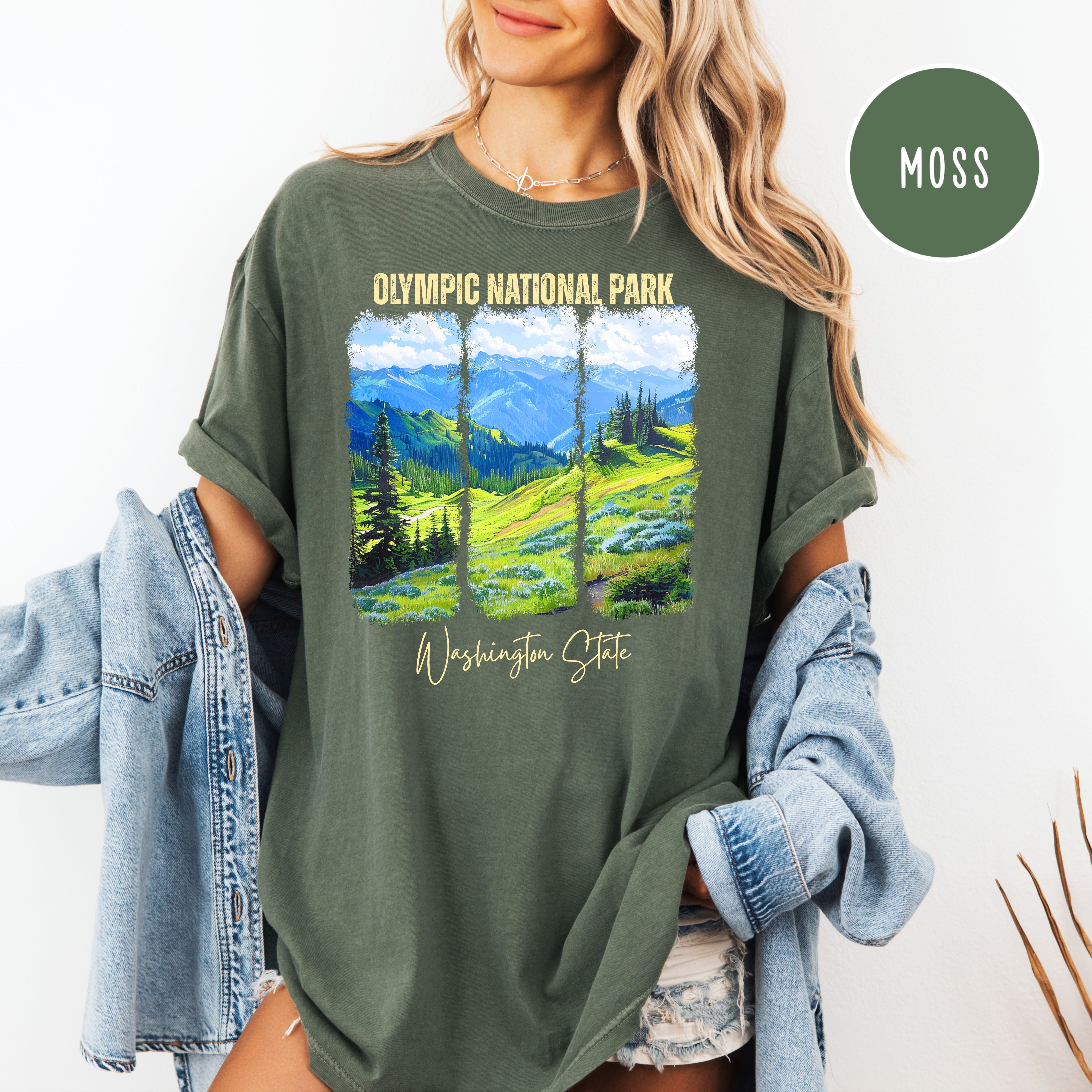 Olympic National Park Comfort Colors Unisex Tee