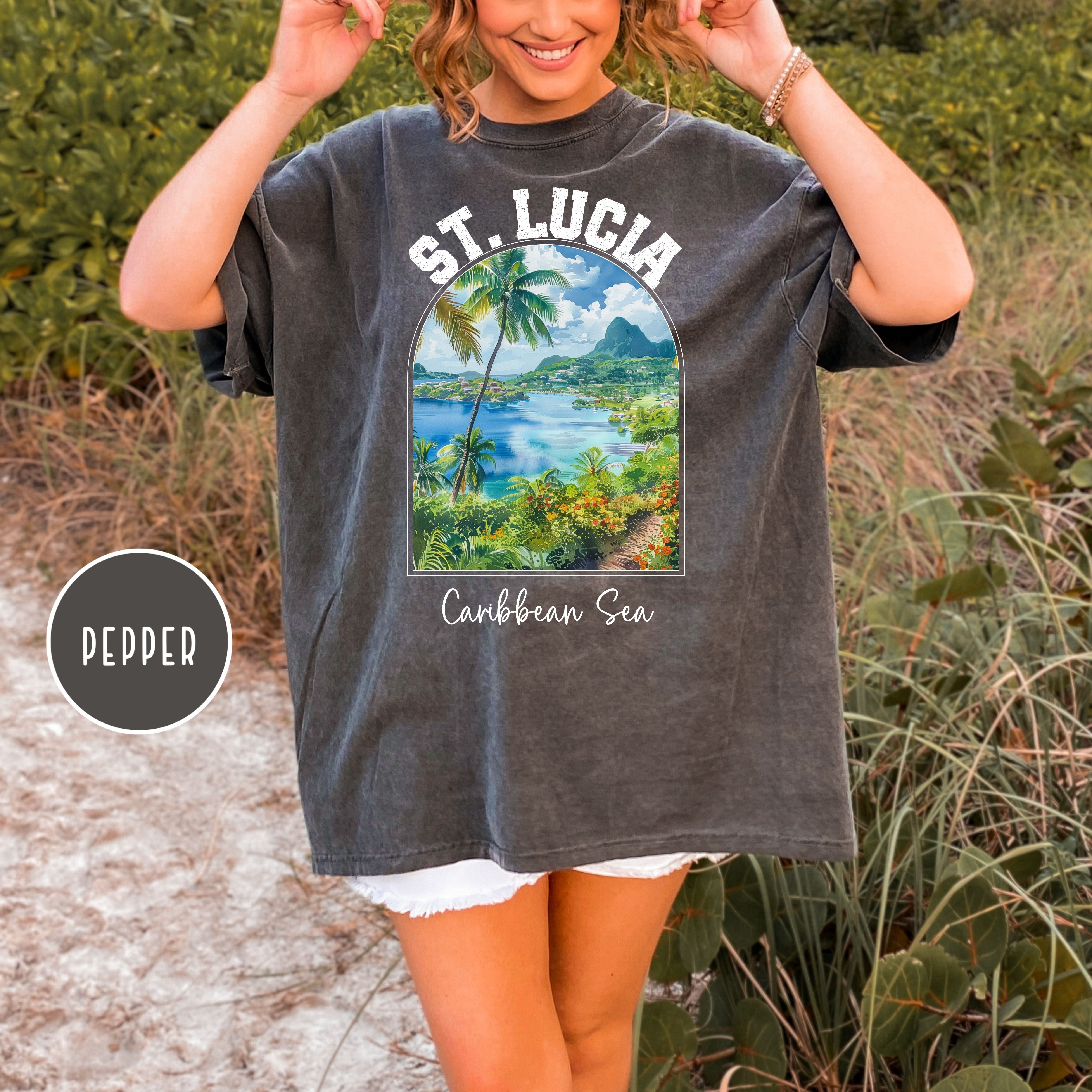 St Lucia Comfort Colors® Tee