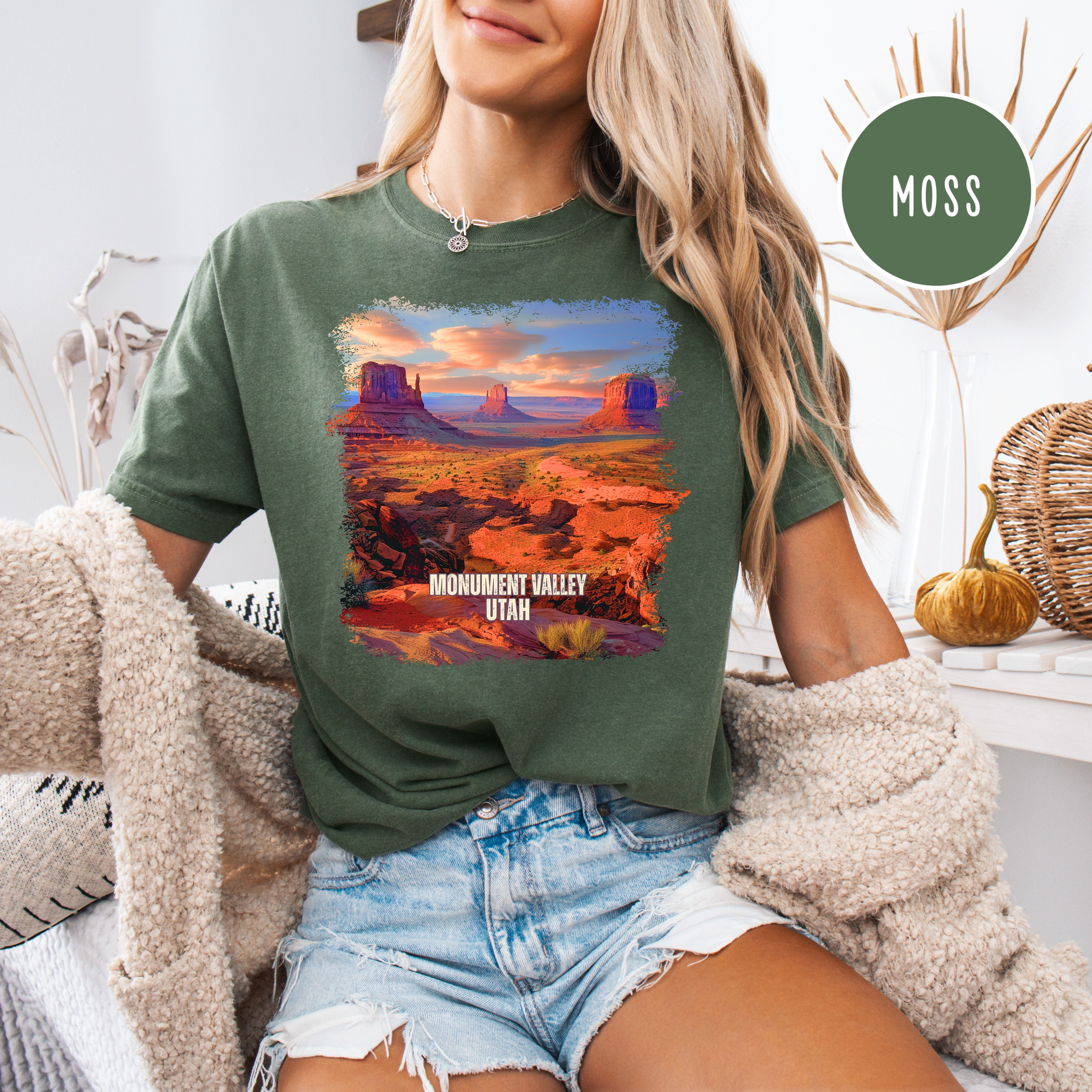 Monument Valley Utah Comfort Colors Tee