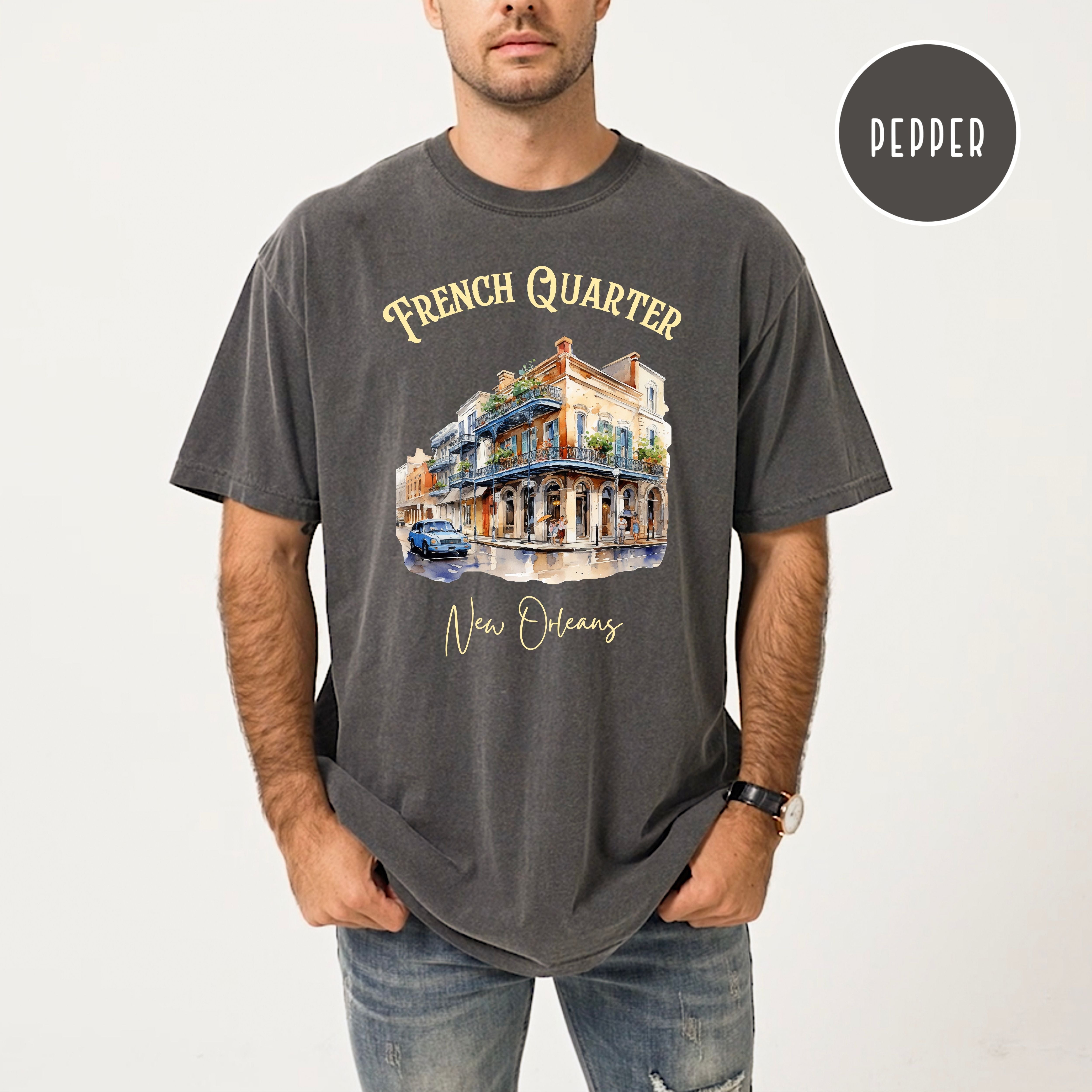 French Quarter New Orleans Comfort Colors® Tee