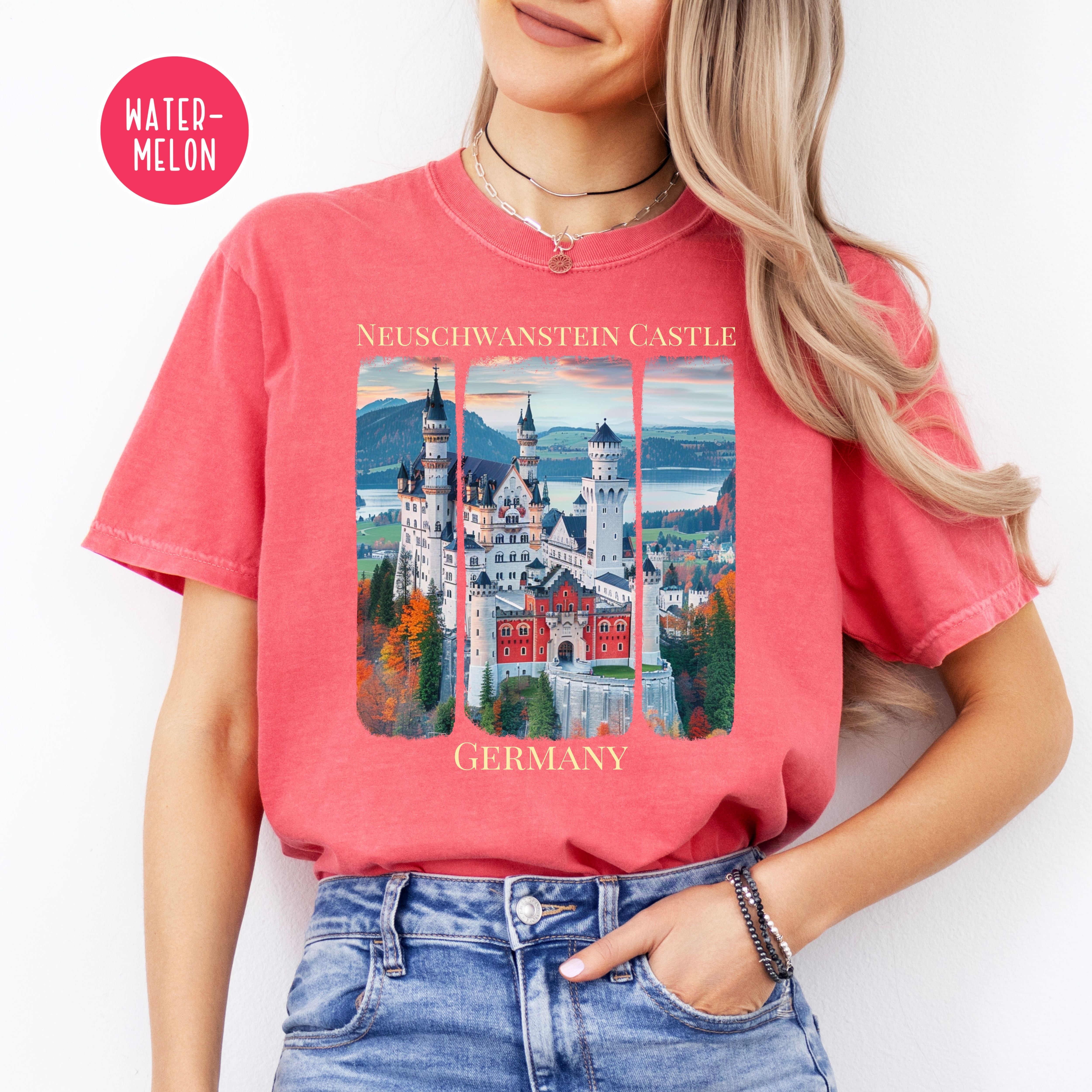 Germany Neuschwanstein Castle Comfort Colors® Tee