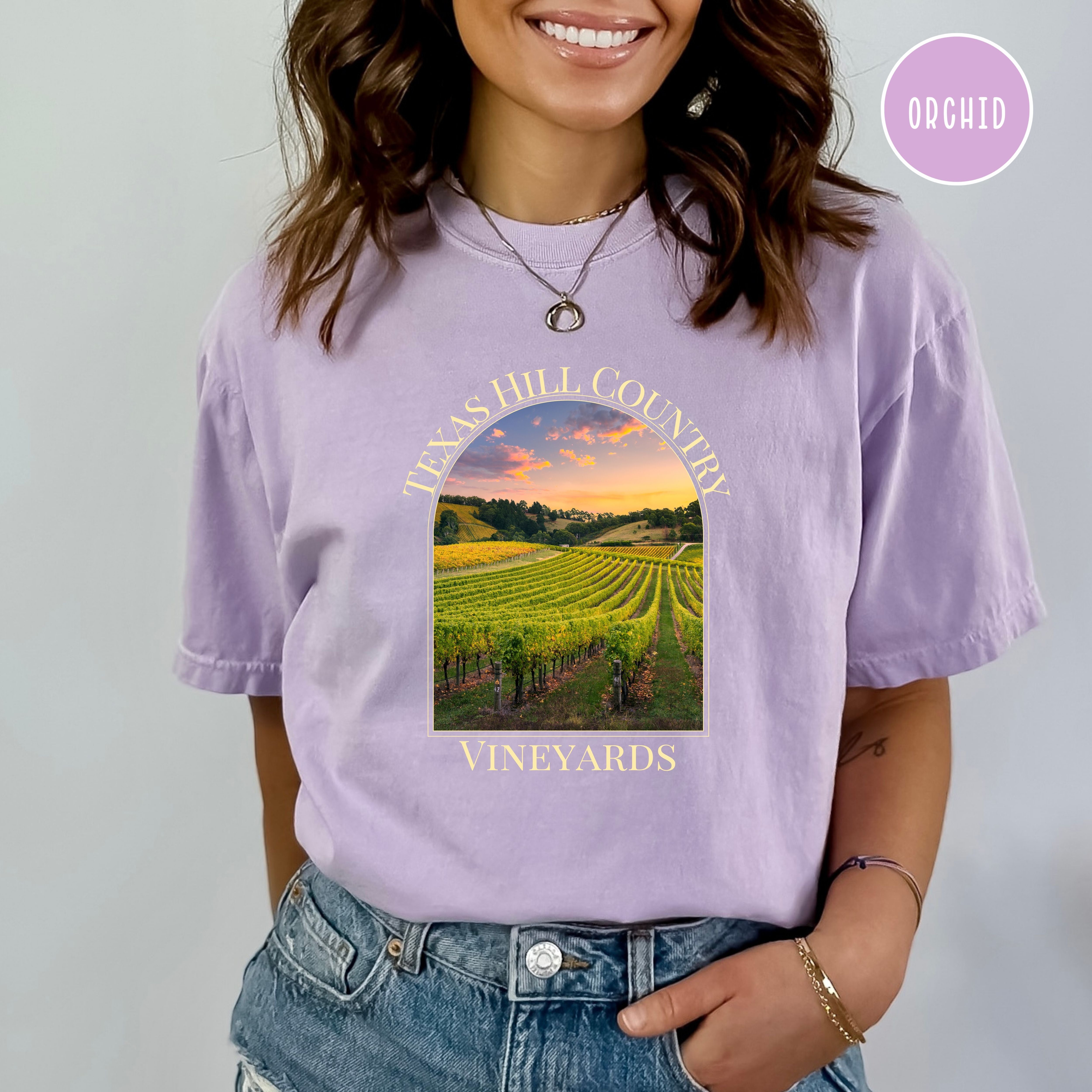 Texas Hill Country Vineyards Comfort Colors® Tee