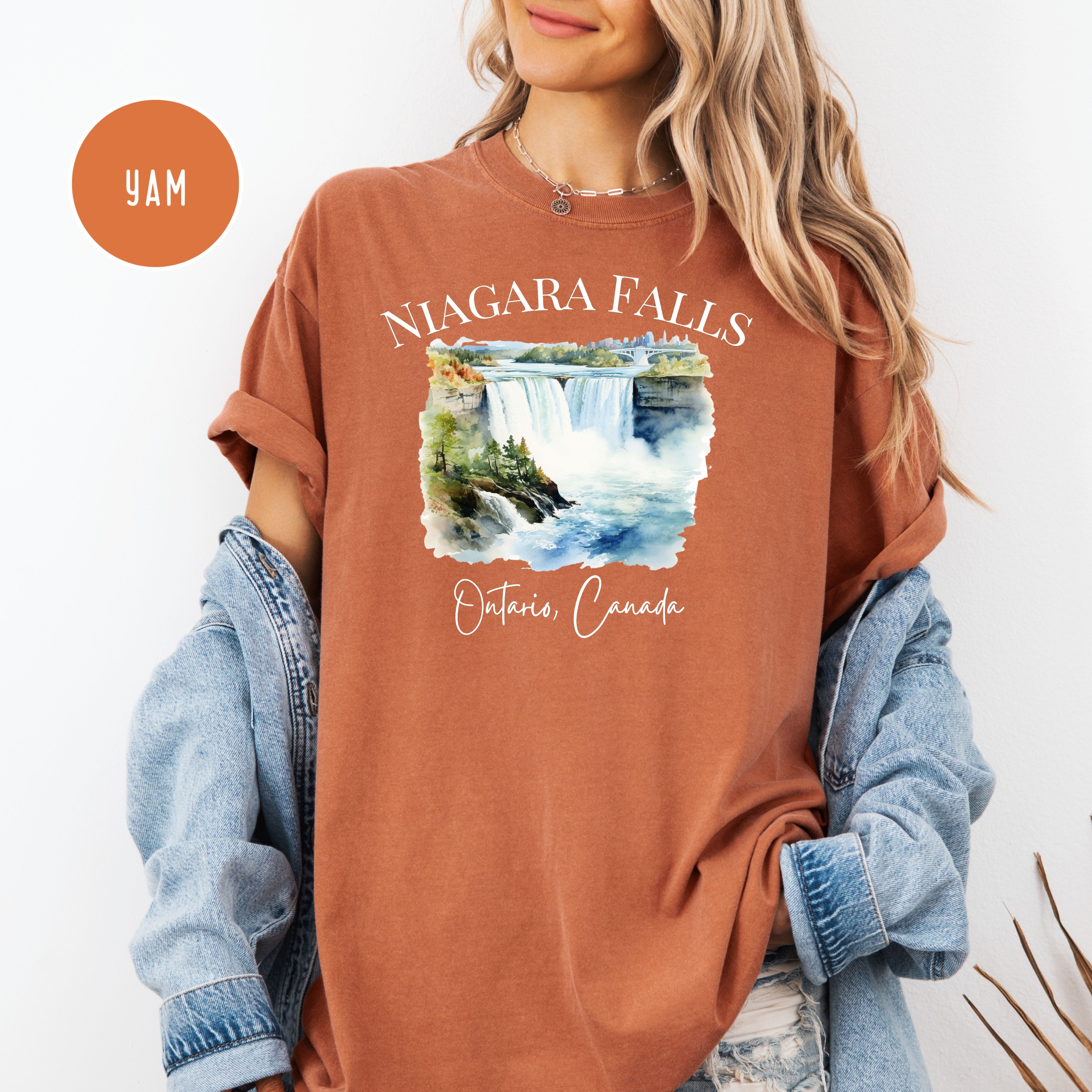 Niagara Falls Ontario Canada Comfort Colors Unisex Tee Shirt