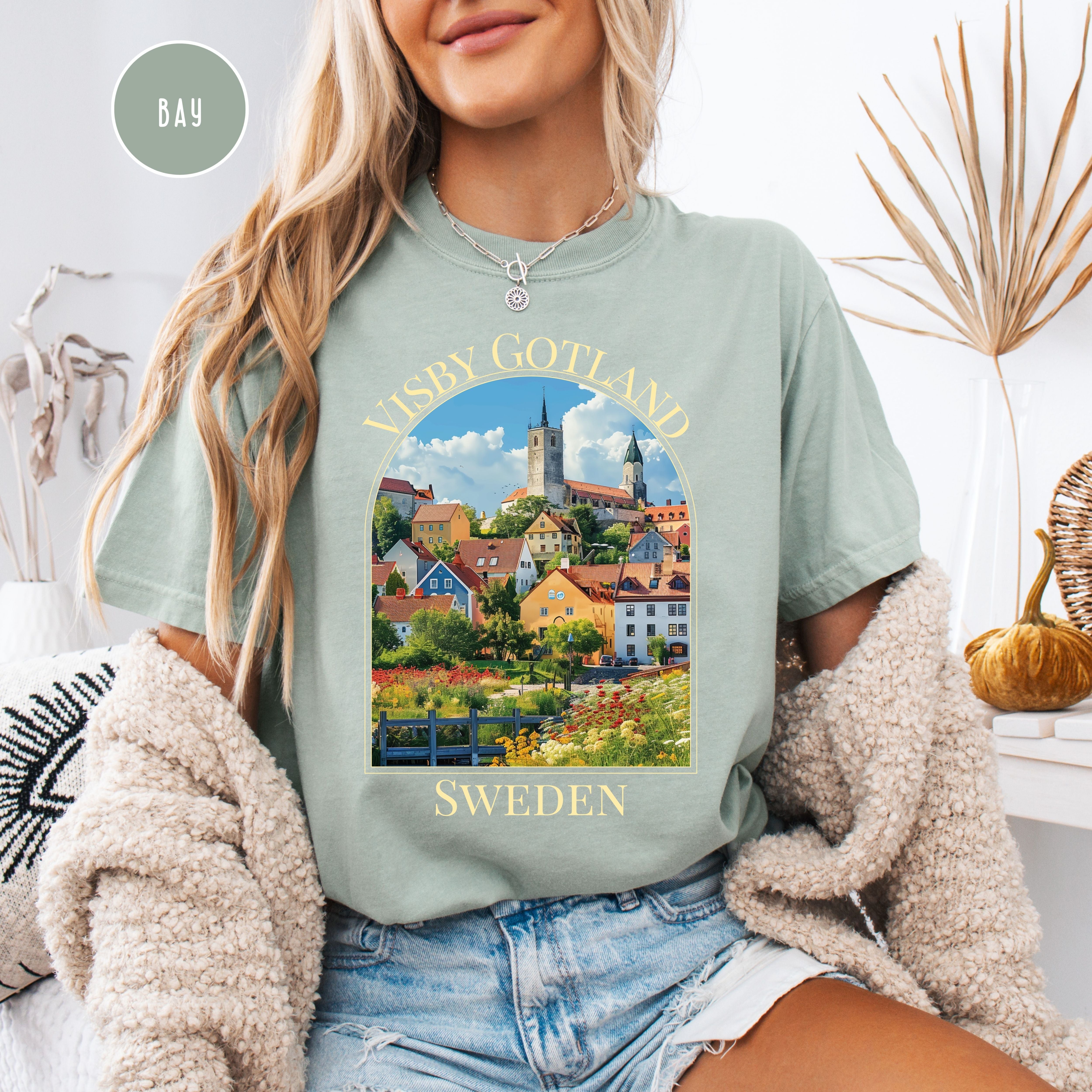 Visby Gotland Sweden Comfort Colors® Tee