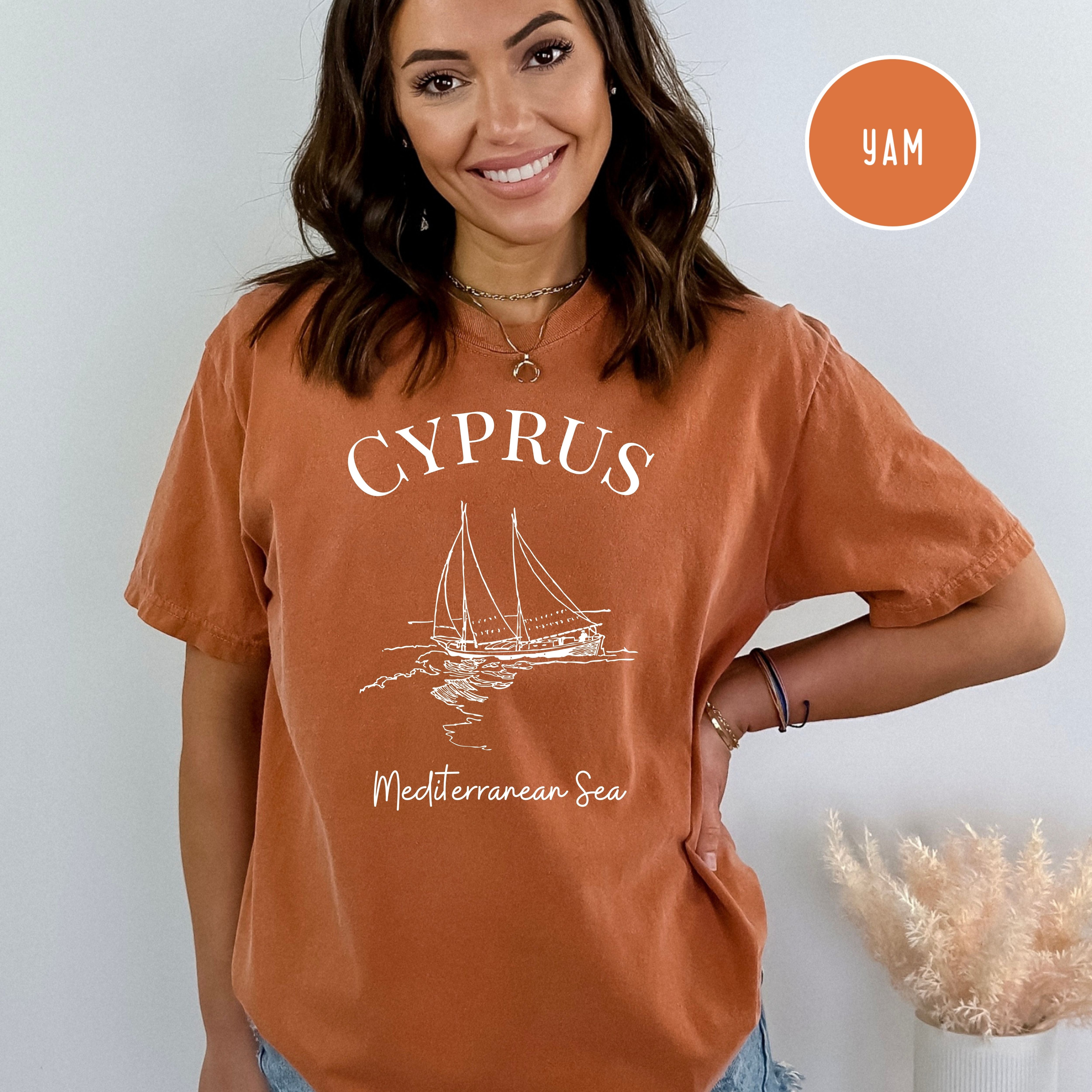Cyprus Island Sailing Comfort Colors® Tee