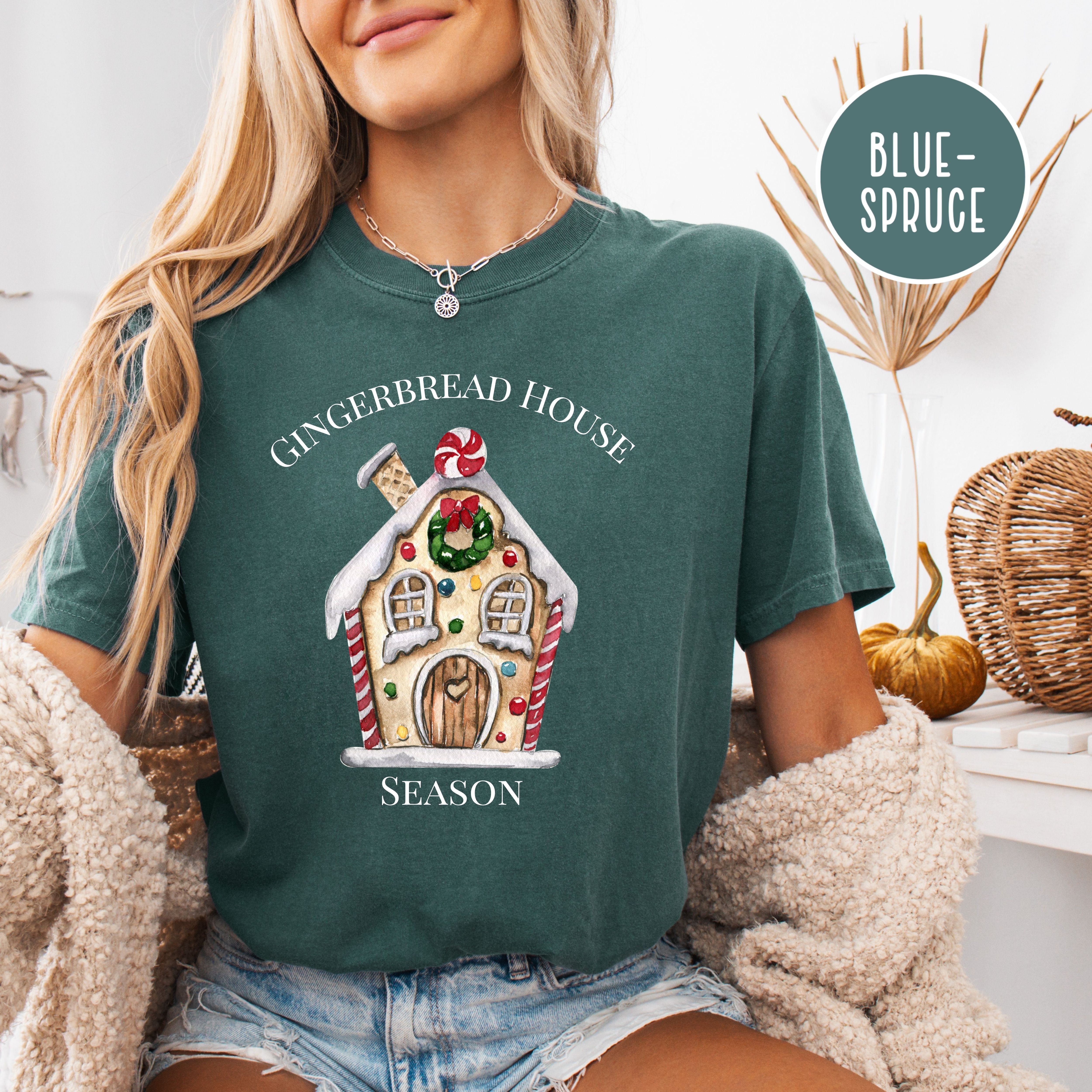Gingerbread House Season Comfort Colors® Tee