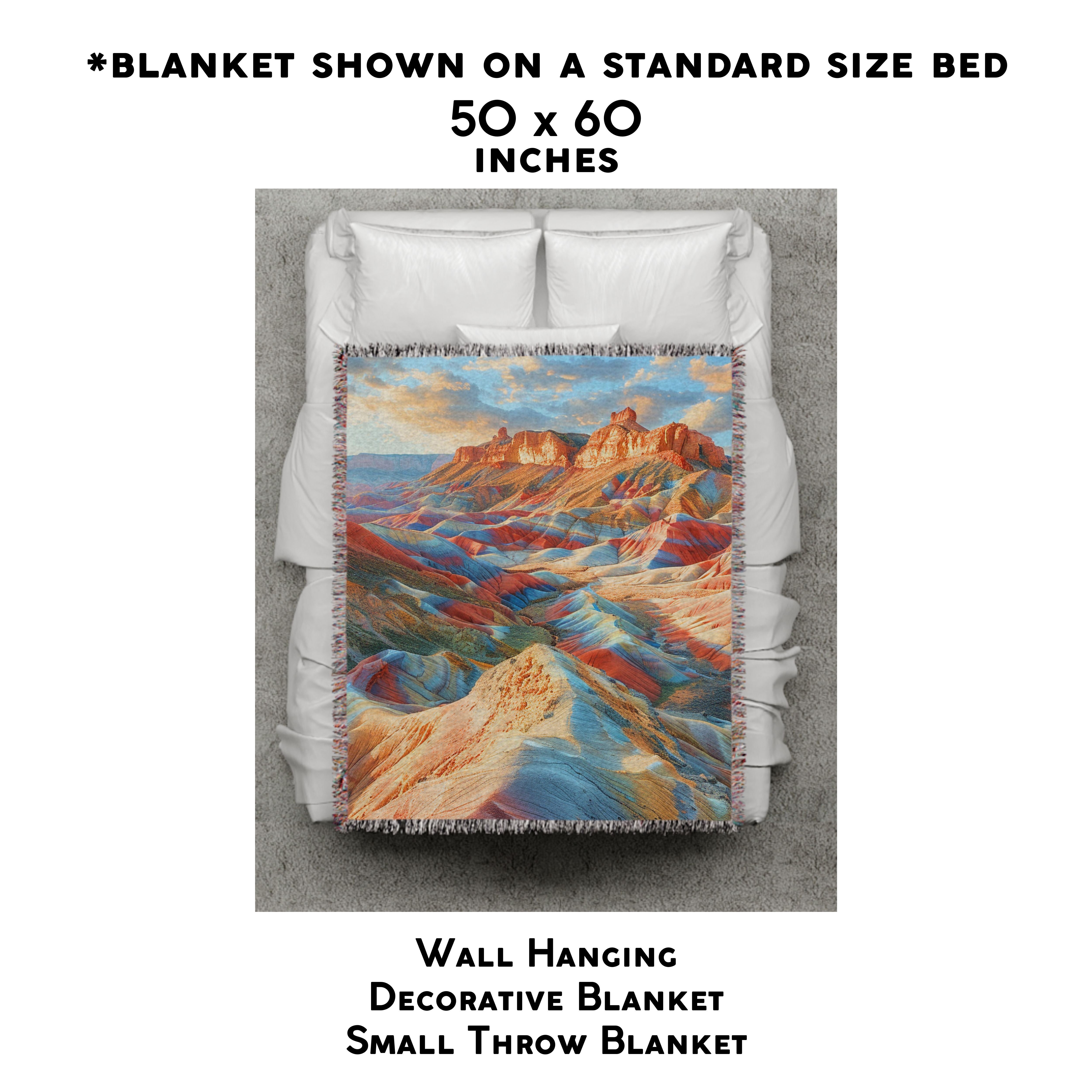 Grand Canyon National Park Woven Throw Blanket