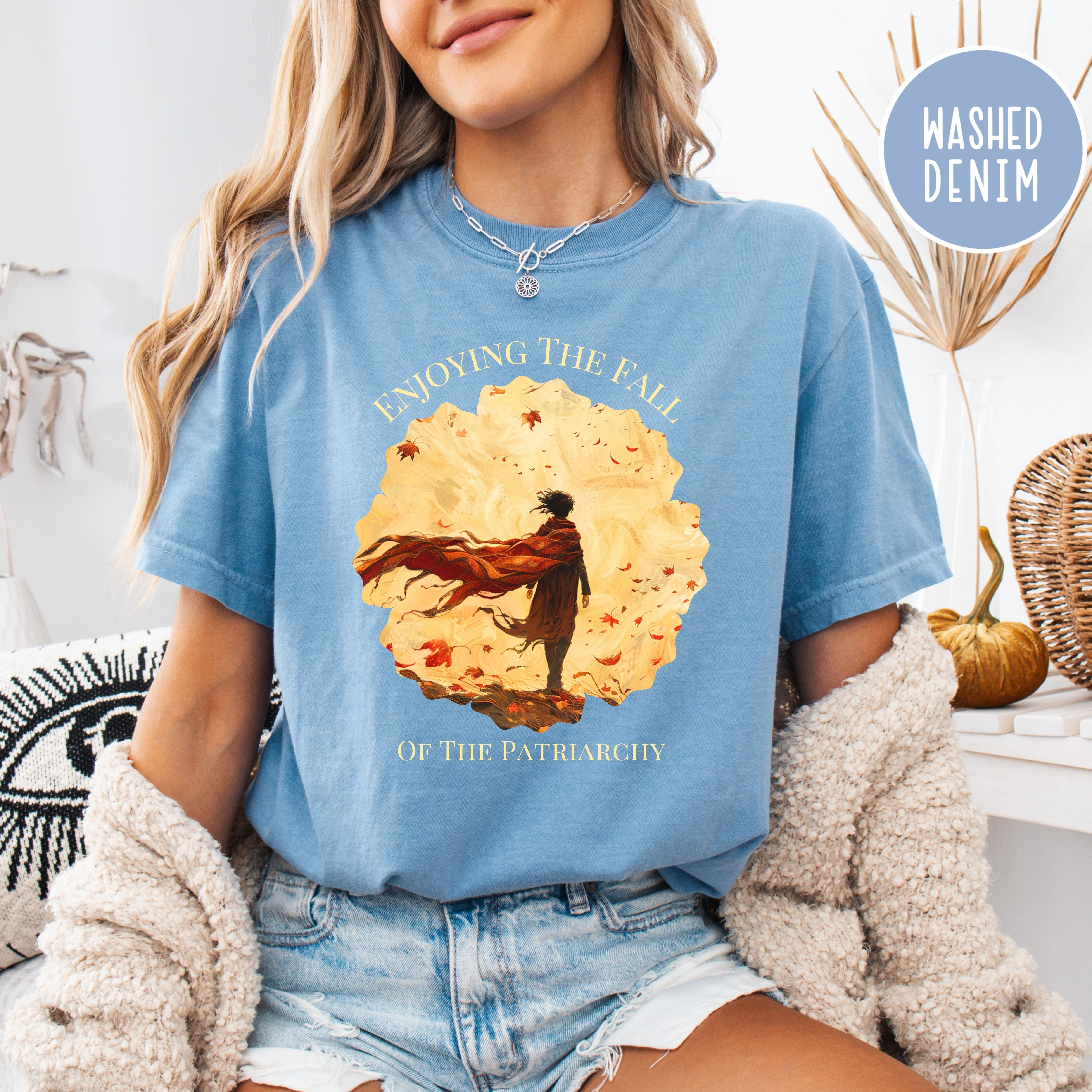 Enjoying The Fall of The Patriarchy Comfort Colors® Tee