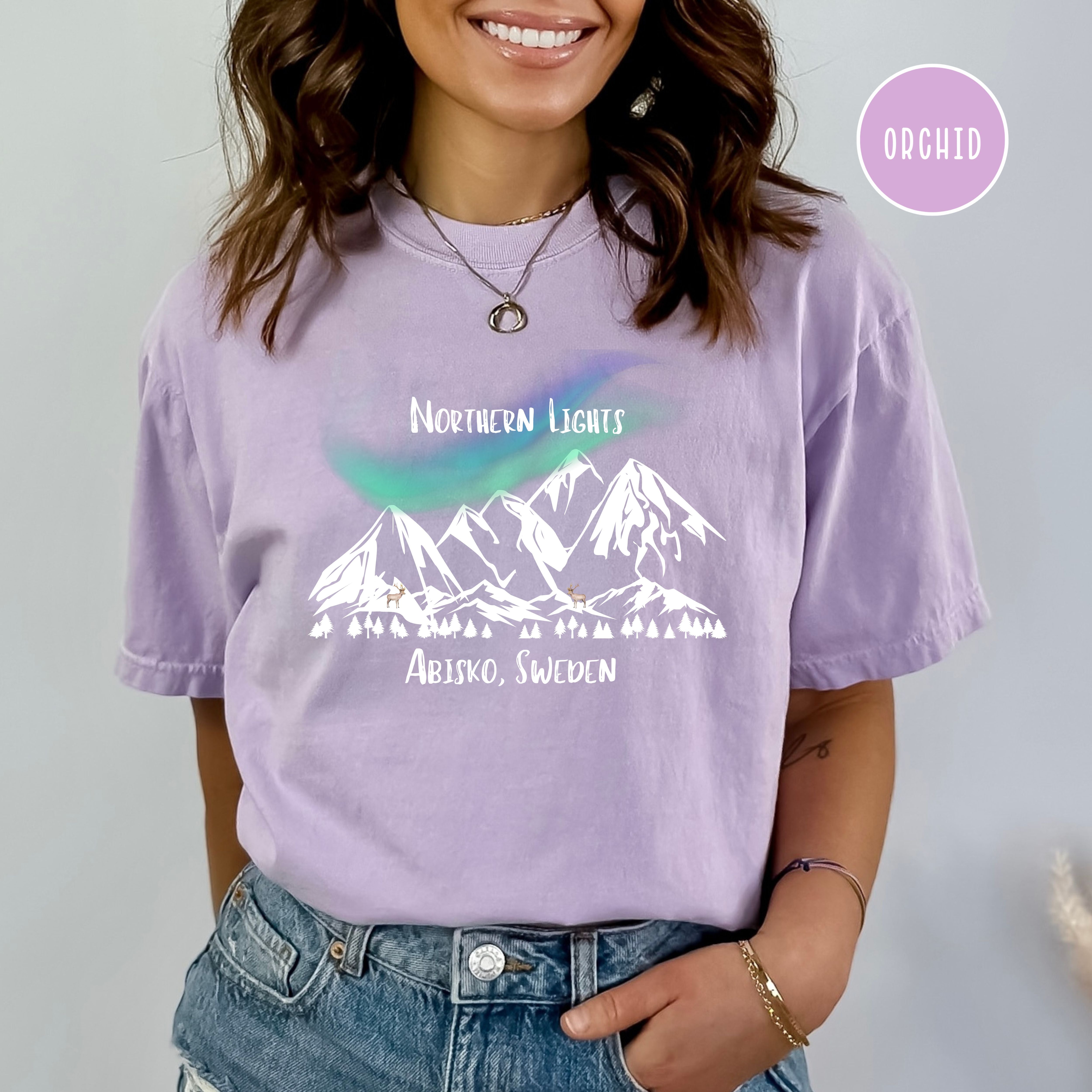 Northern Lights Abisko Sweden Comfort Colors® Tee
