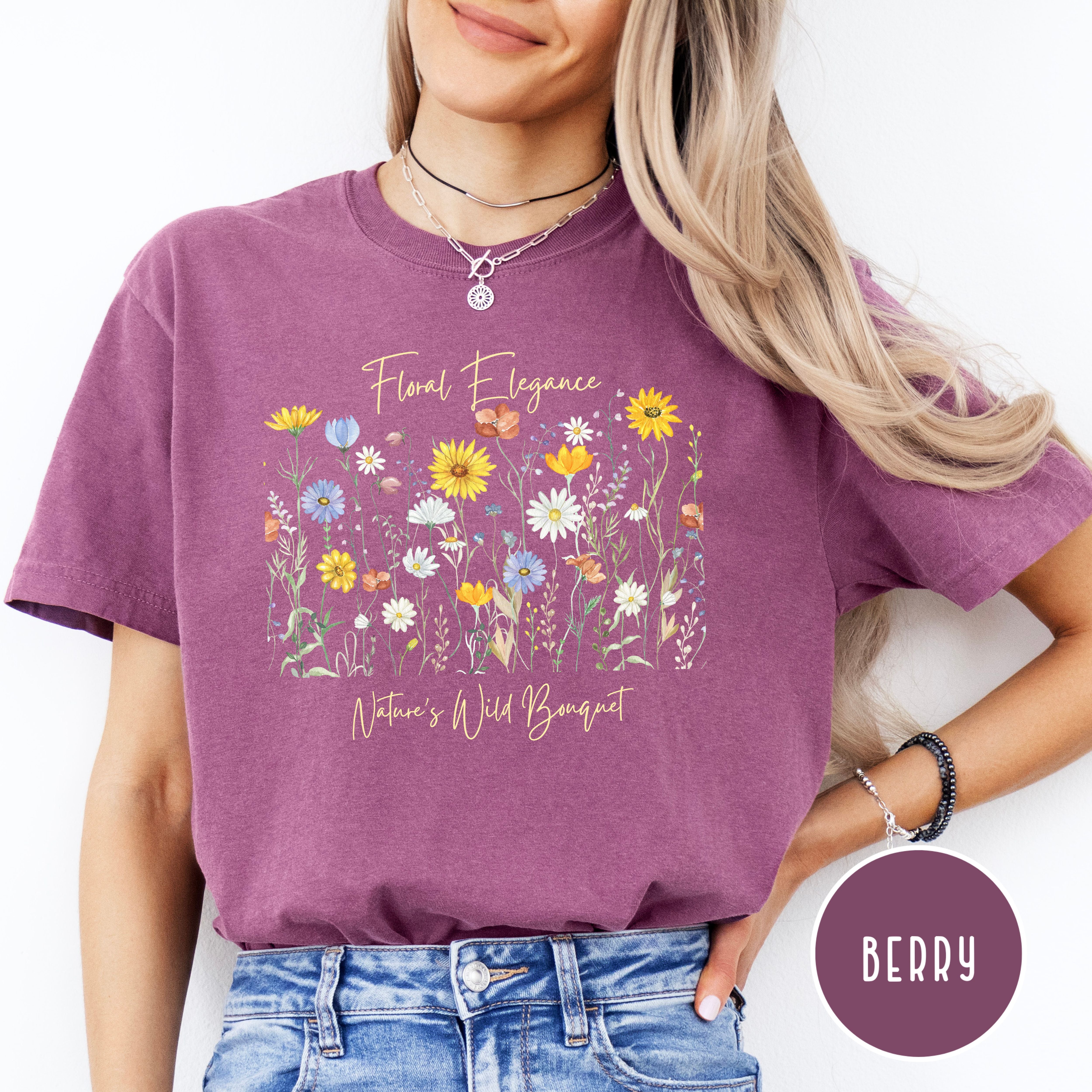 Wildflowers Comfort Colors® Tee