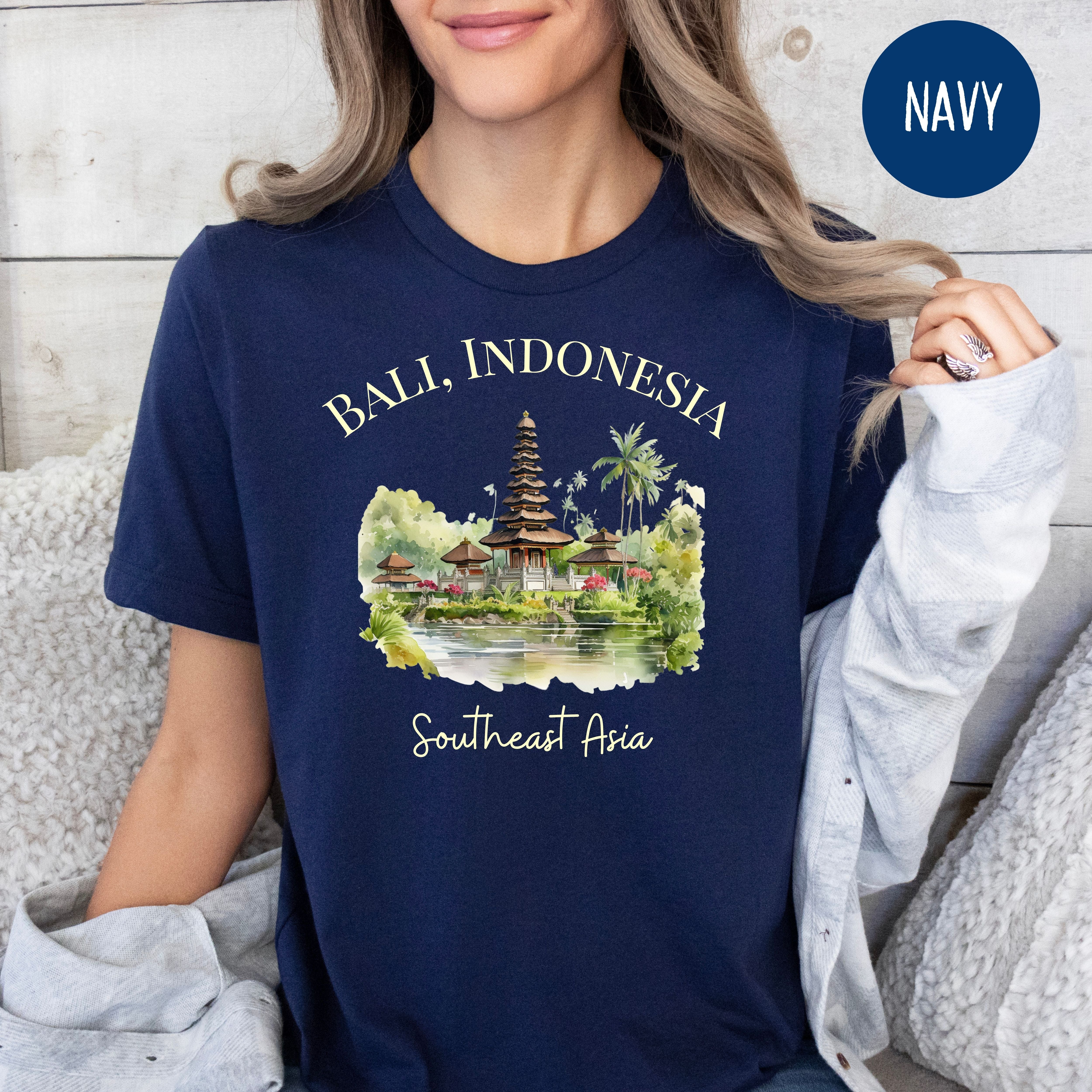 Bali Indonesia Bella Canvas Tee