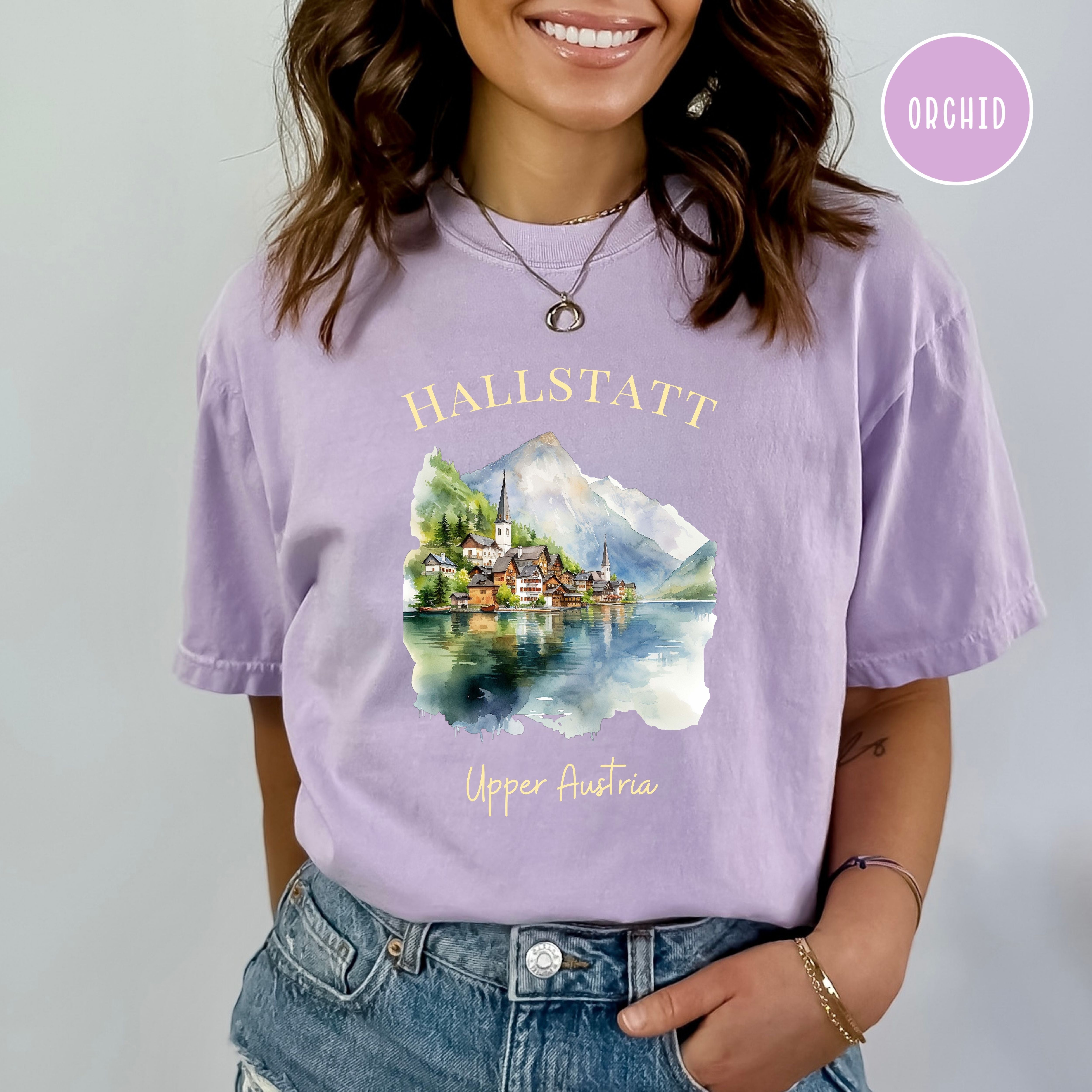 Hallstatt Upper Austria Comfort Colors® Tee