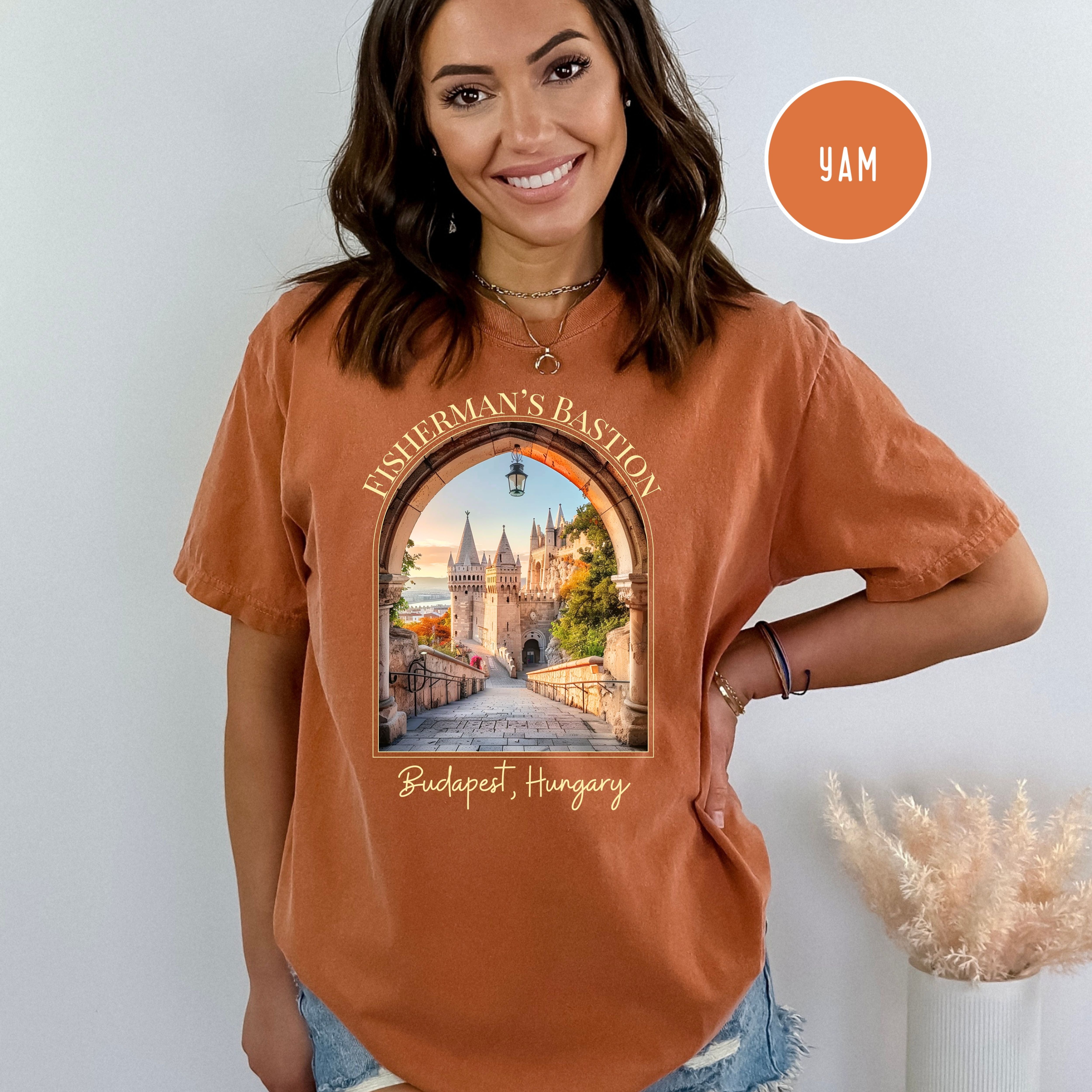 Fisherman's Bastion Budapest Hungary Comfort Colors® Tee