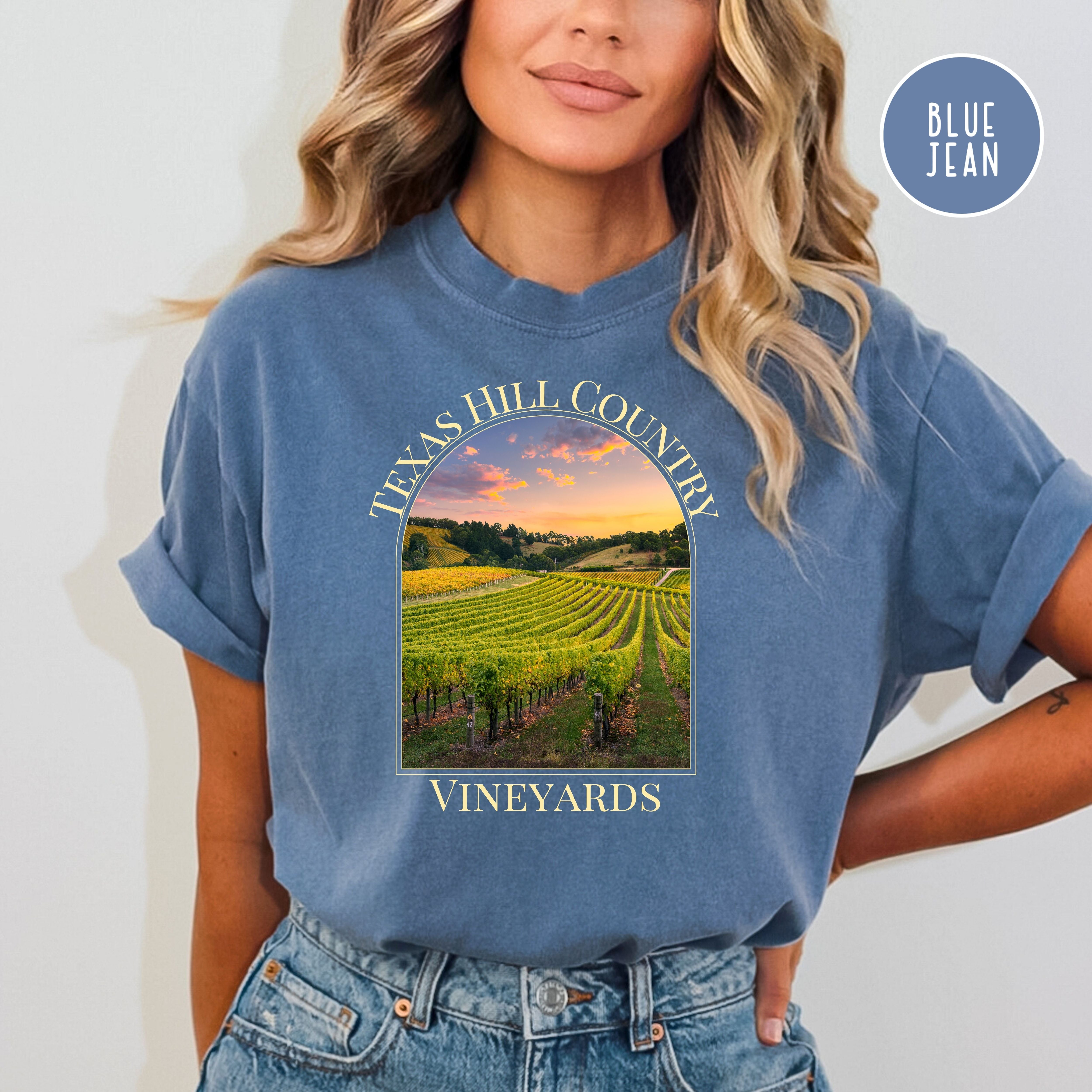 Texas Hill Country Vineyards Comfort Colors® Tee