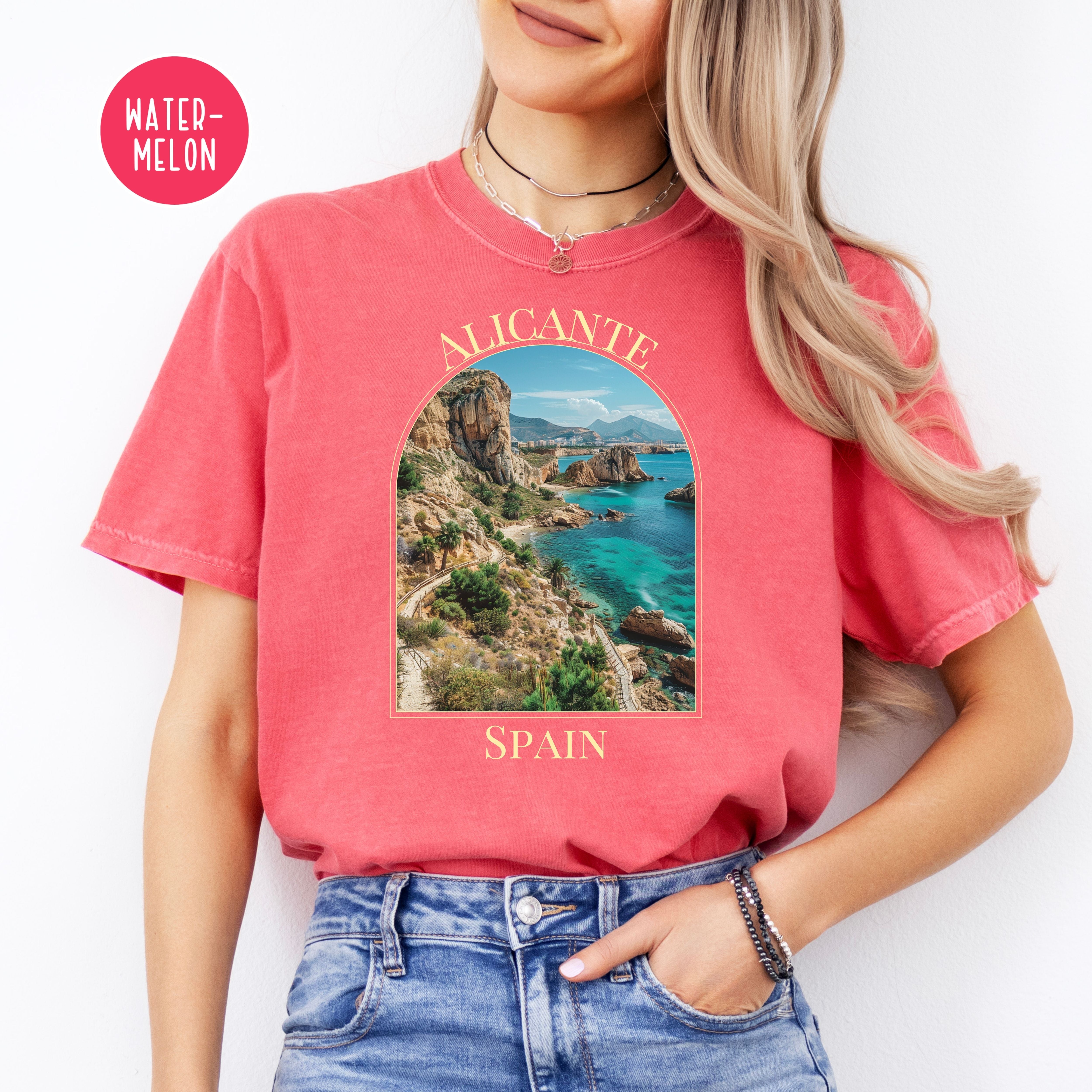 Alicante Spain Comfort Colors® Beach Tee